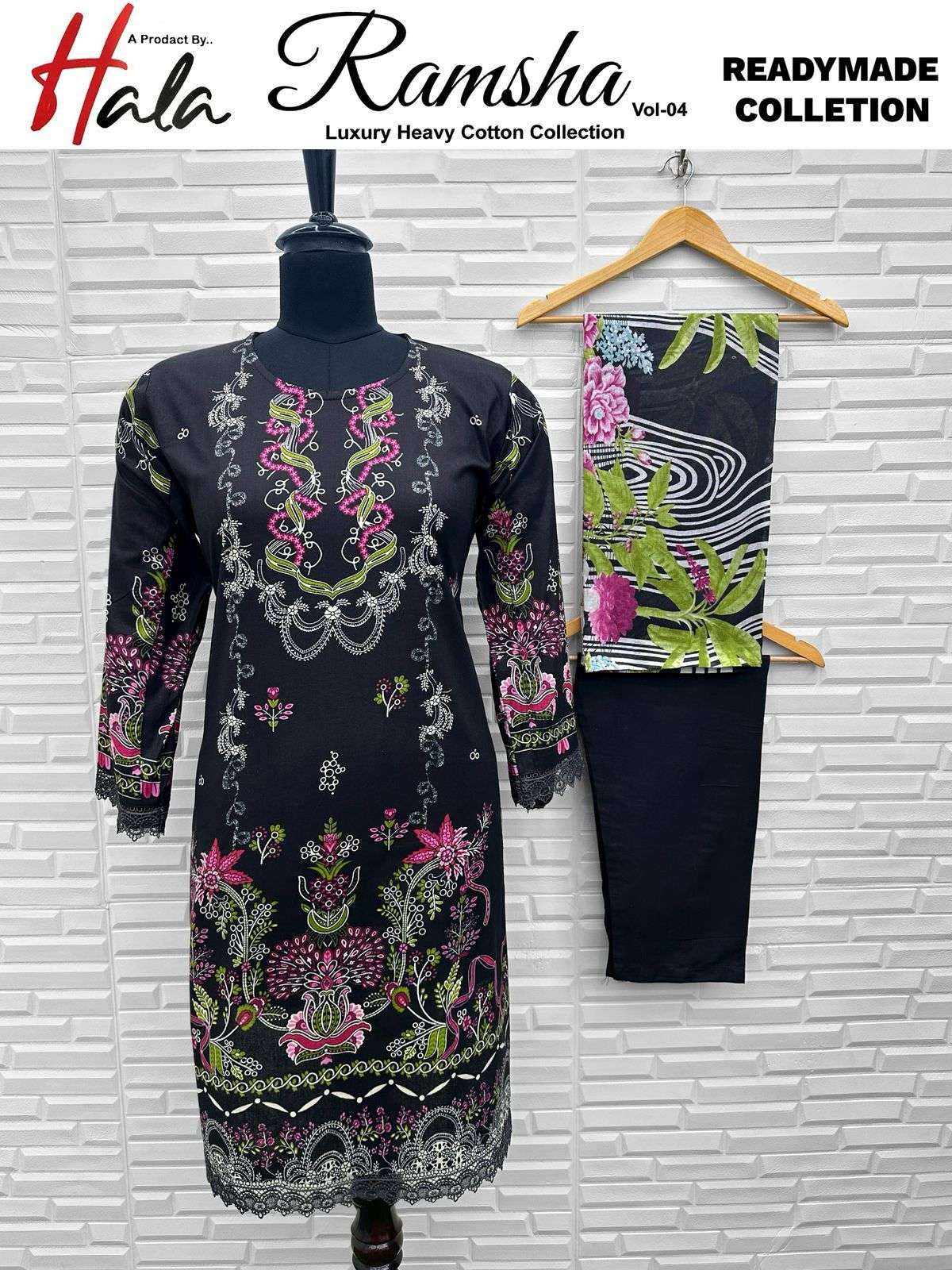 HALA RAMSHA VOL 4 READY MADE COLLECTION