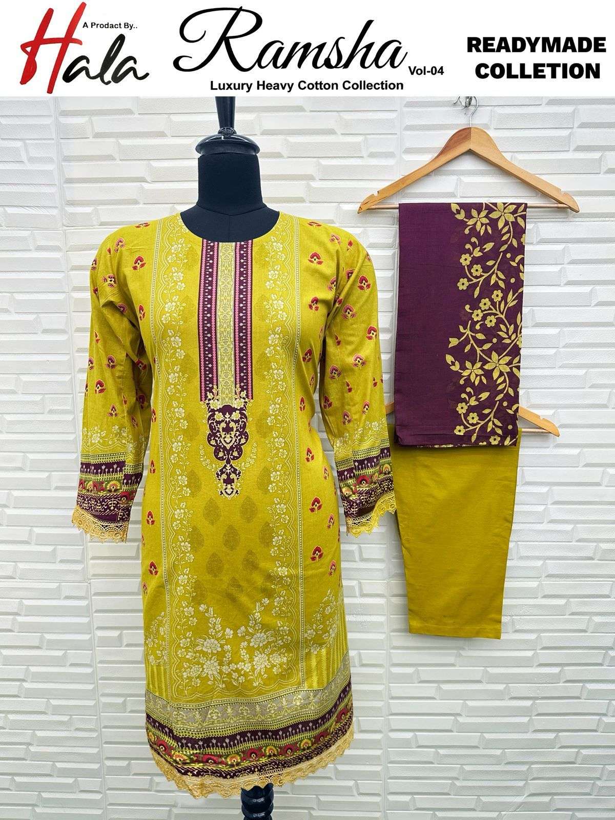 HALA RAMSHA VOL 4 READY MADE COLLECTION