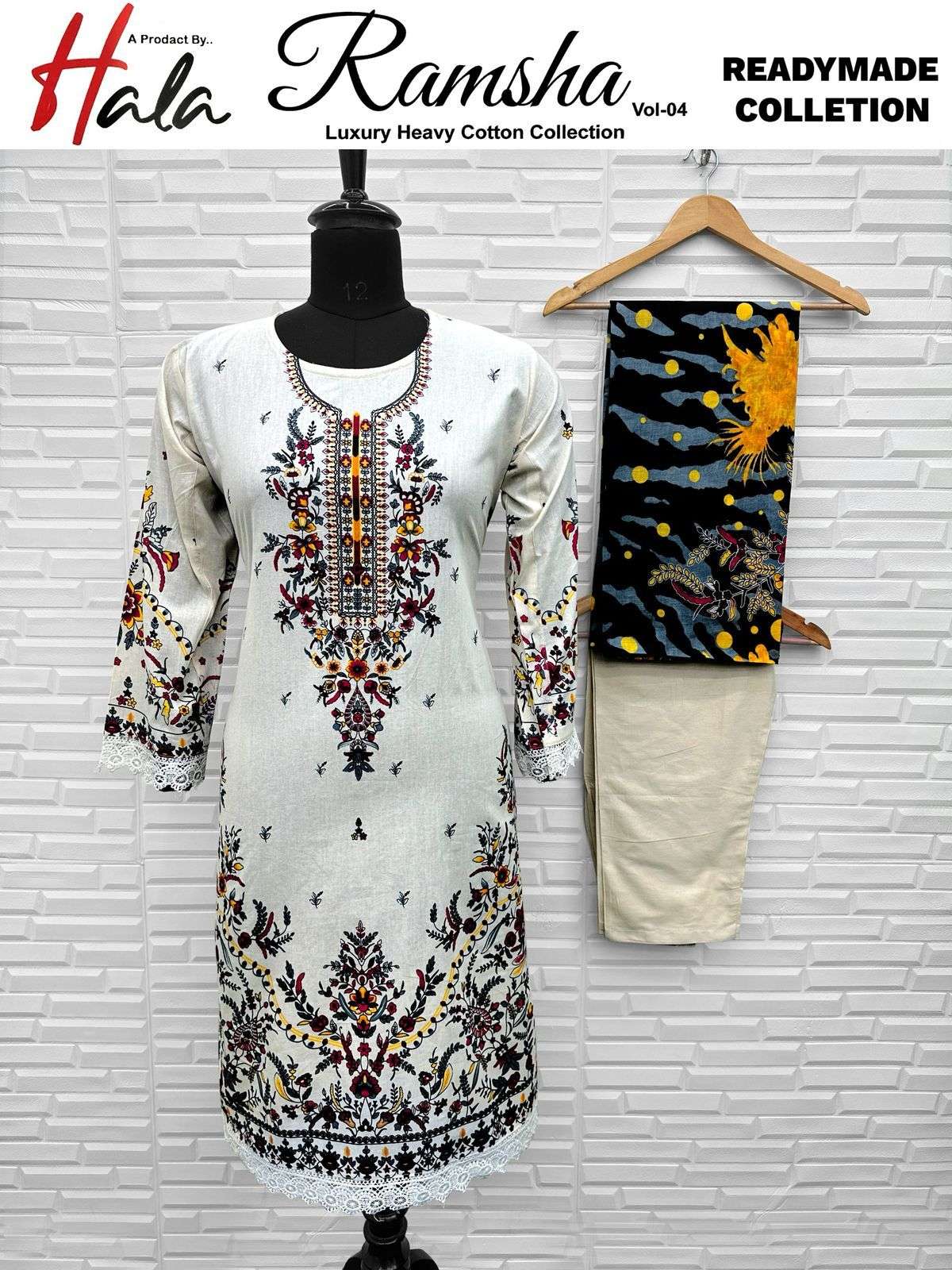 HALA RAMSHA VOL 4 READY MADE COLLECTION