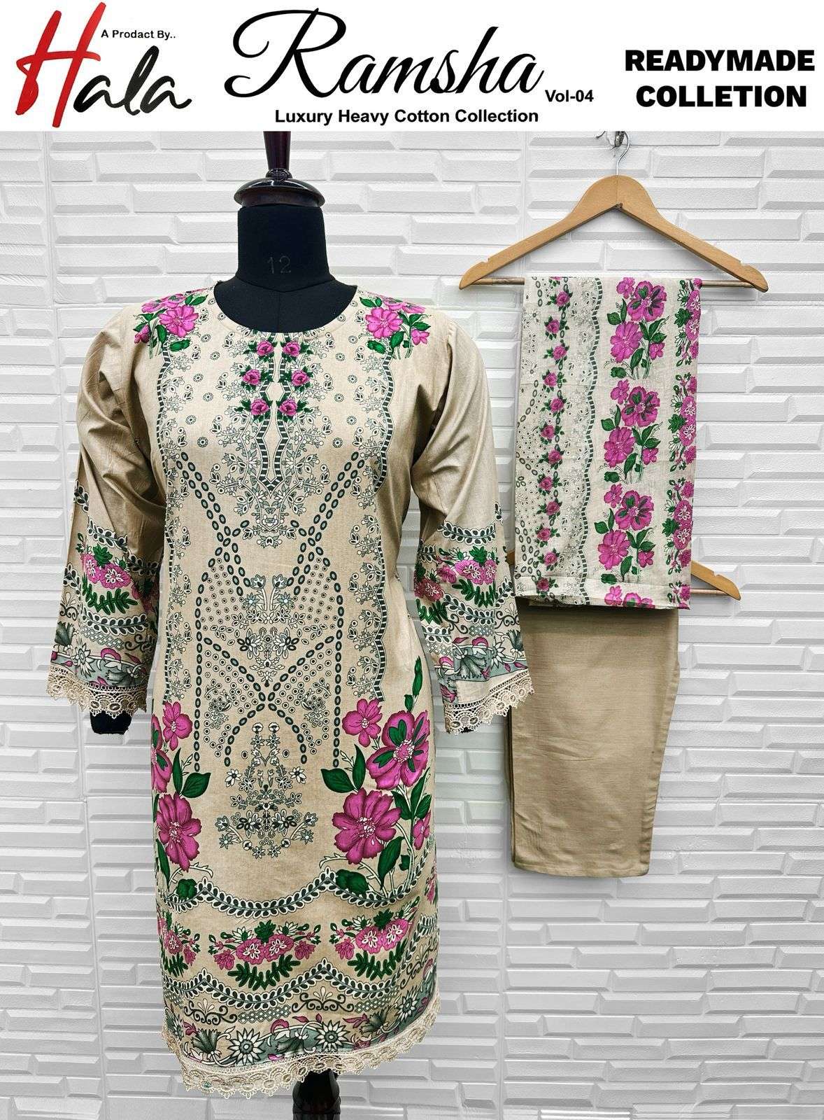 HALA RAMSHA VOL 4 READY MADE COLLECTION