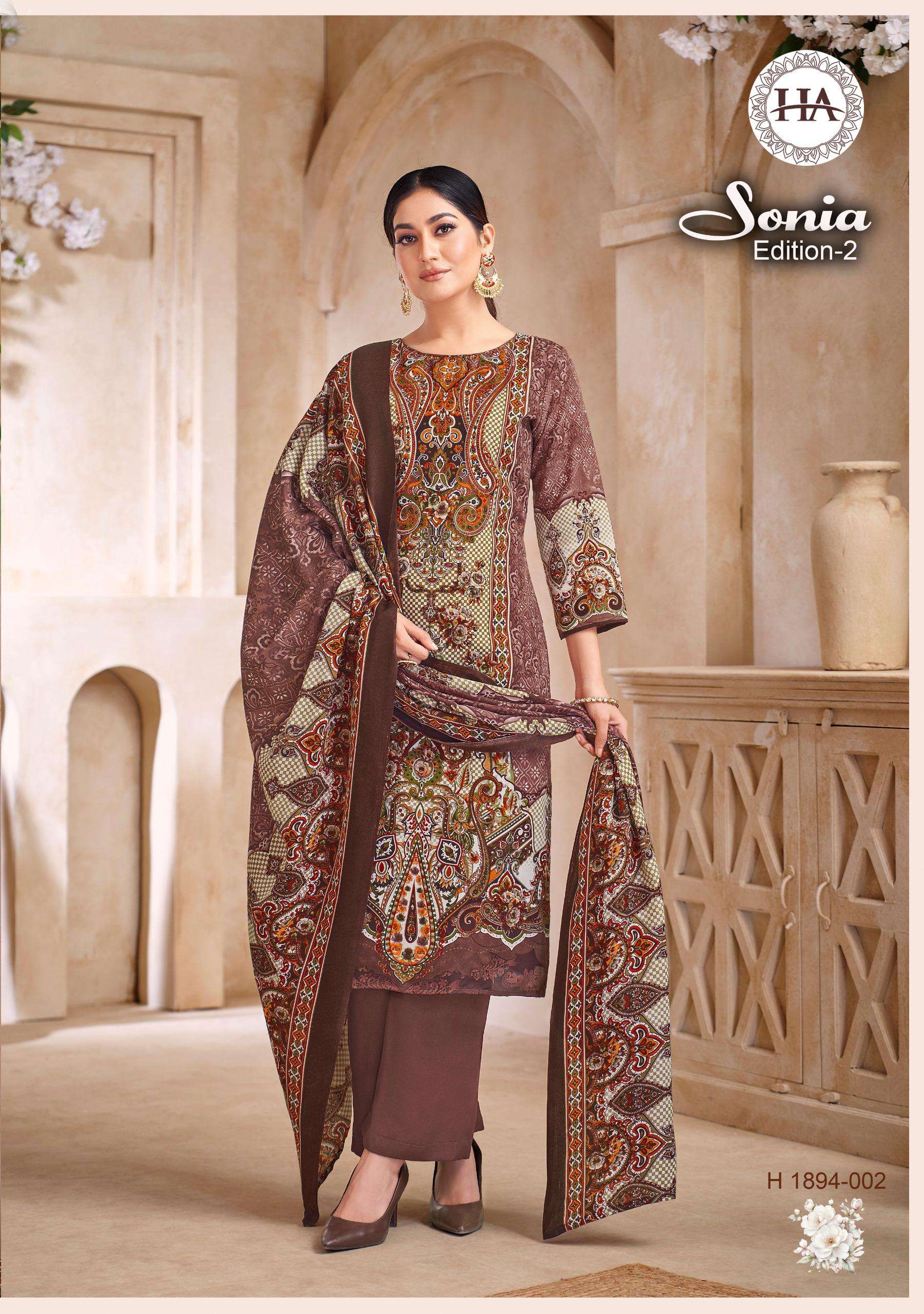 HARSHIT FASHION HUB SUMMER SONIA VOL 2 