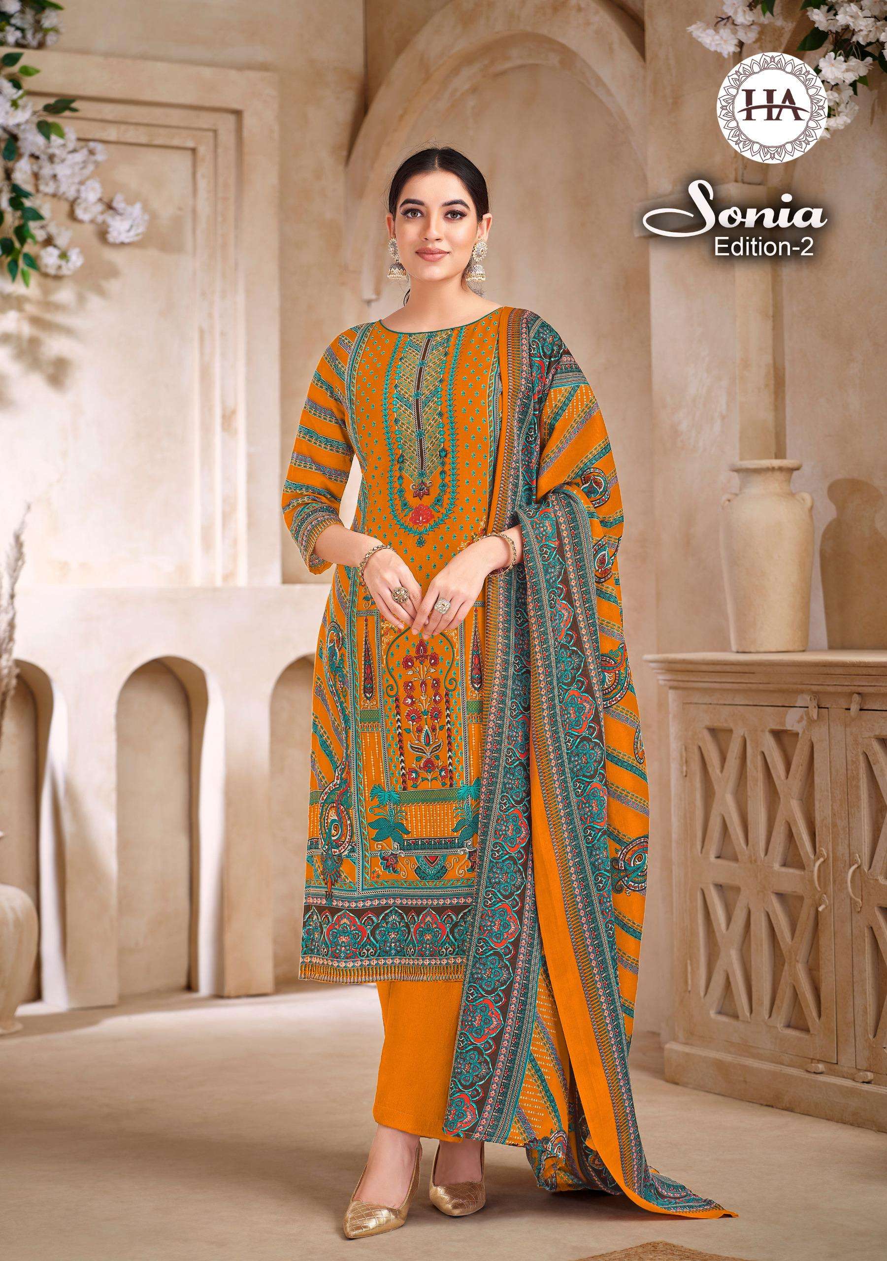 HARSHIT FASHION HUB SUMMER SONIA VOL 2 