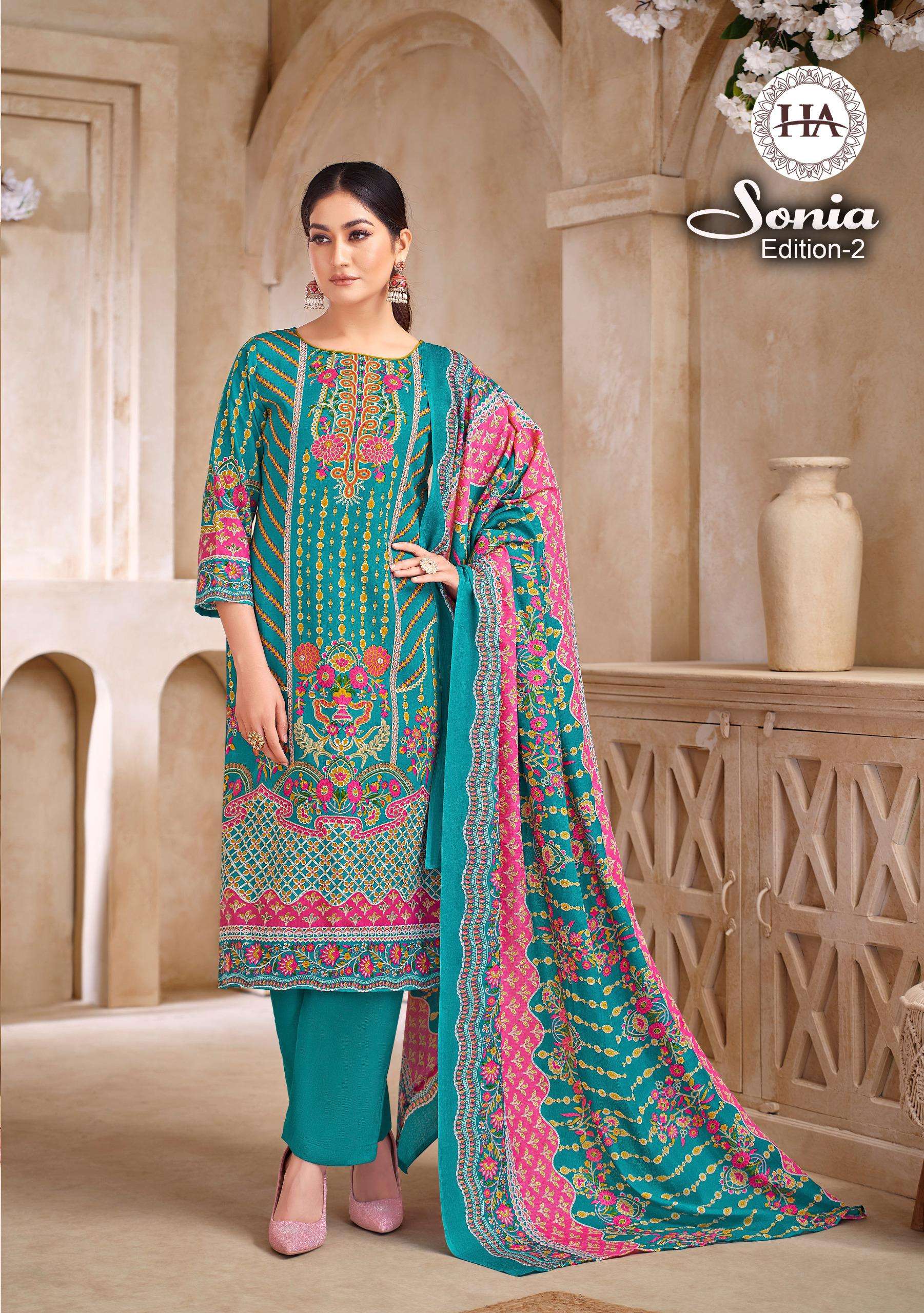 HARSHIT FASHION HUB SUMMER SONIA VOL 2 