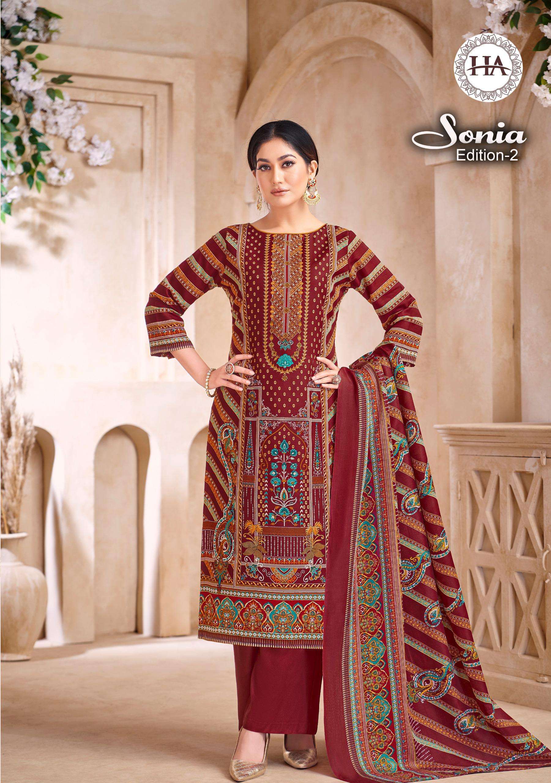 HARSHIT FASHION HUB SUMMER SONIA VOL 2 