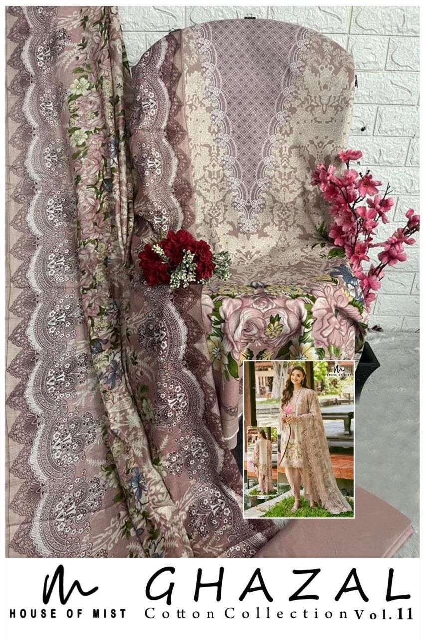 HOUSE OF MIST GHAZAL COTTON COLLECTION VOL 11