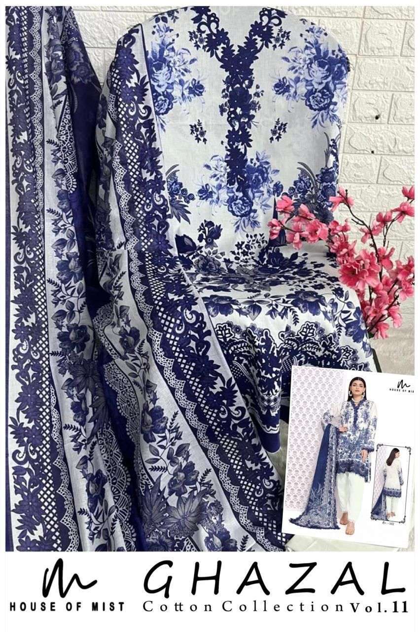 HOUSE OF MIST GHAZAL COTTON COLLECTION VOL 11