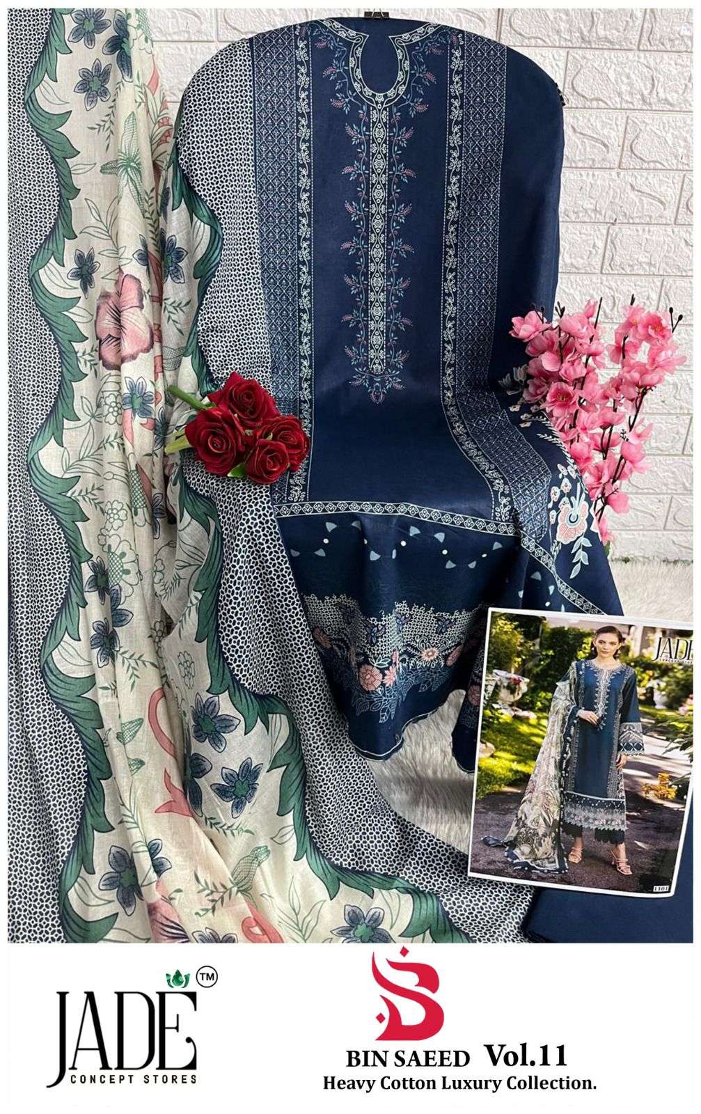 JADE BIN SAEED HEAVY COTTON LUXURY COLLECTION VOL 11