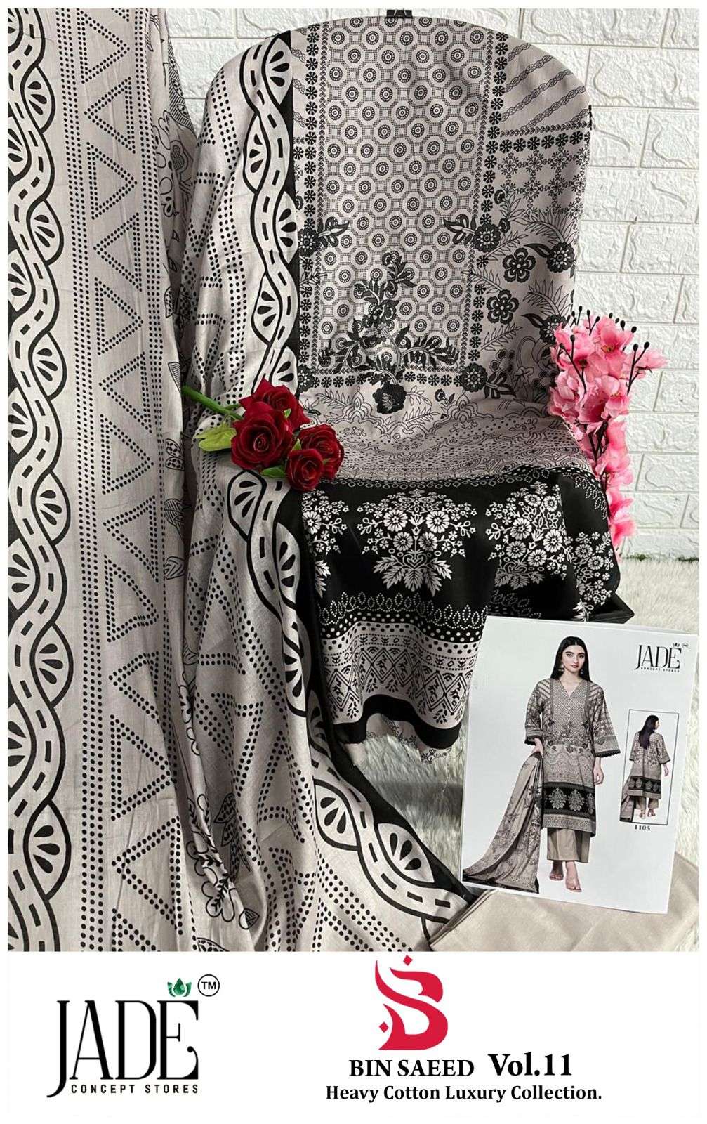 JADE BIN SAEED HEAVY COTTON LUXURY COLLECTION VOL 11