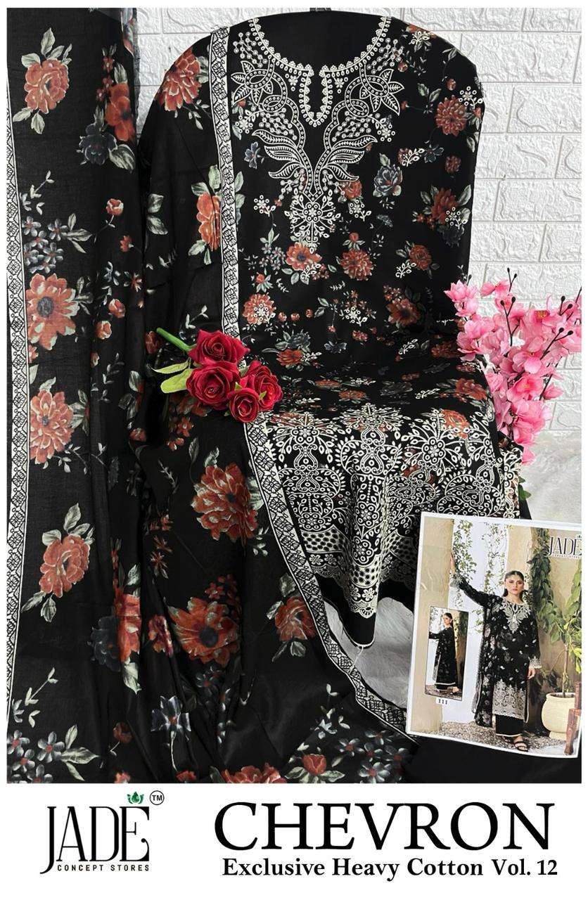 JADE CHEVRON EXCLUSIVE HEAVY COTTON VOL 12