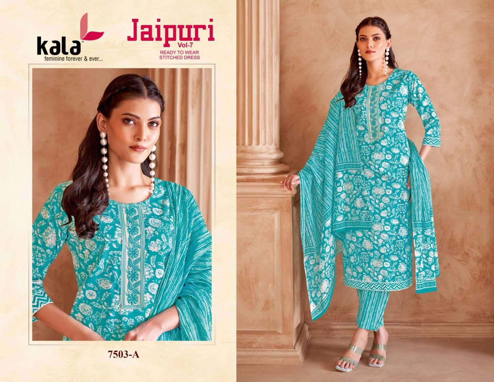 KALA FASHION JAIPURI VOL 7 READY MADE COLLECTION