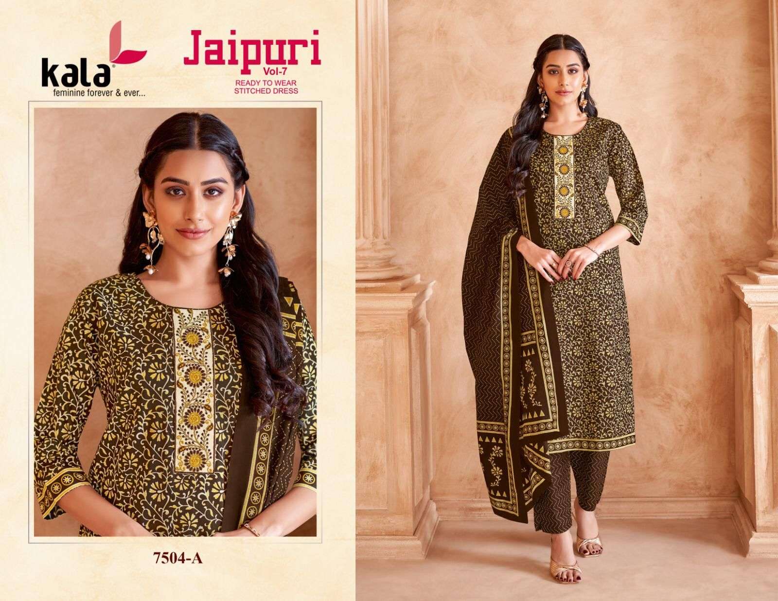 KALA FASHION JAIPURI VOL 7 READY MADE COLLECTION