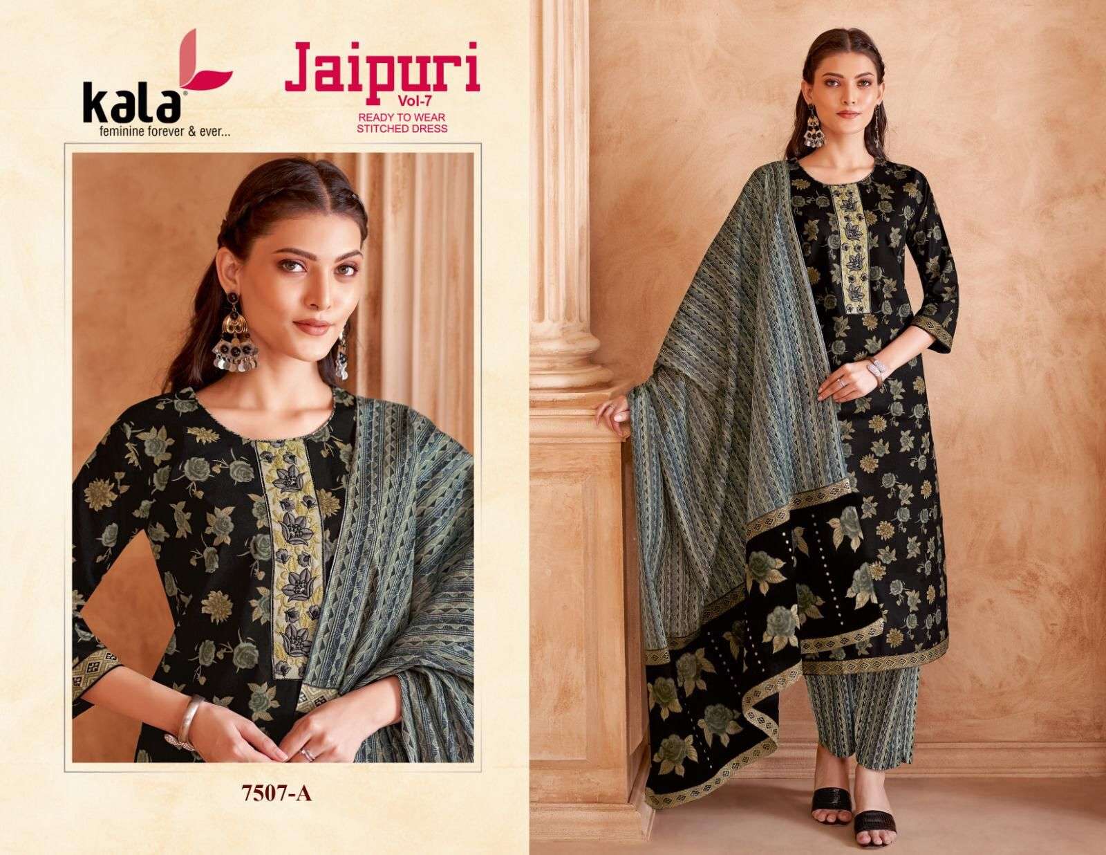 KALA FASHION JAIPURI VOL 7 READY MADE COLLECTION