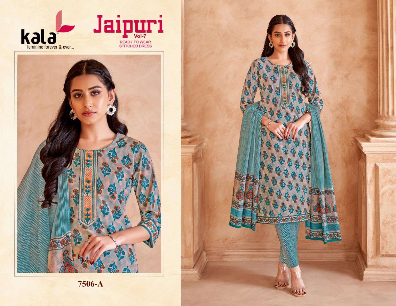 KALA FASHION JAIPURI VOL 7 READY MADE COLLECTION