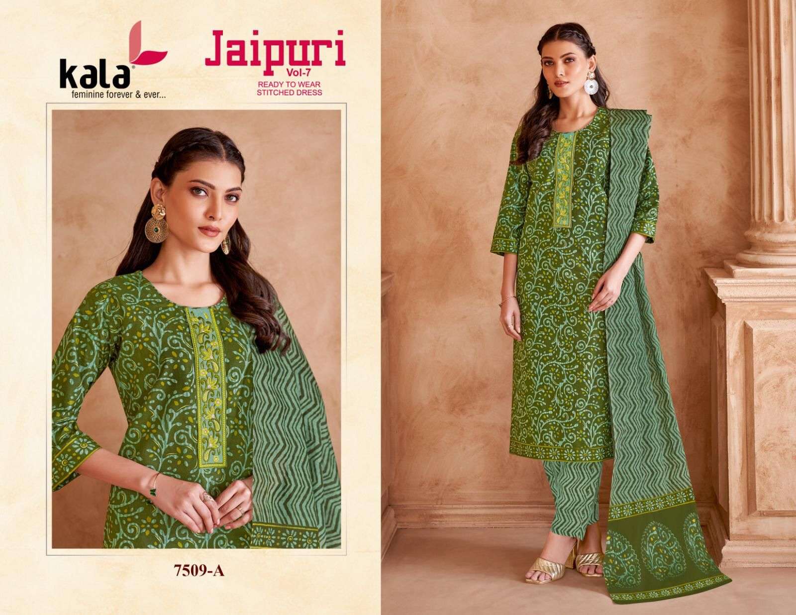 KALA FASHION JAIPURI VOL 7 READY MADE COLLECTION