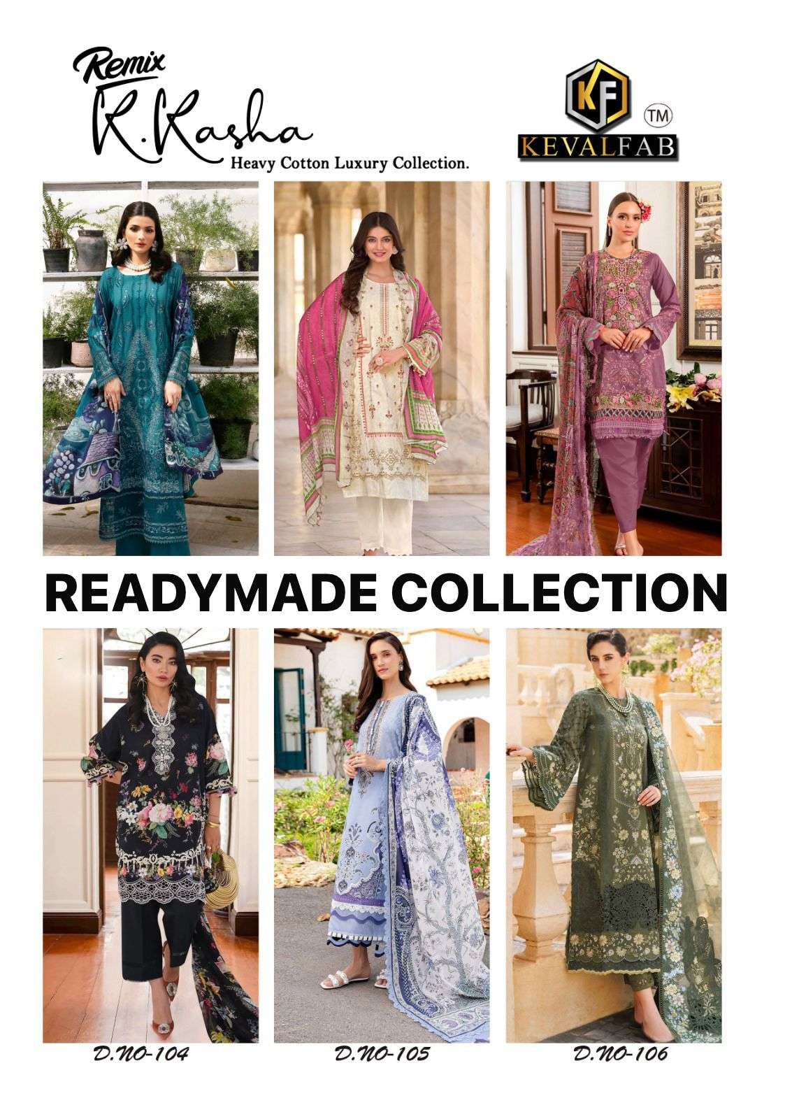 KEVAL FAB K KASHA REMIX READY MADE COLLECTION 