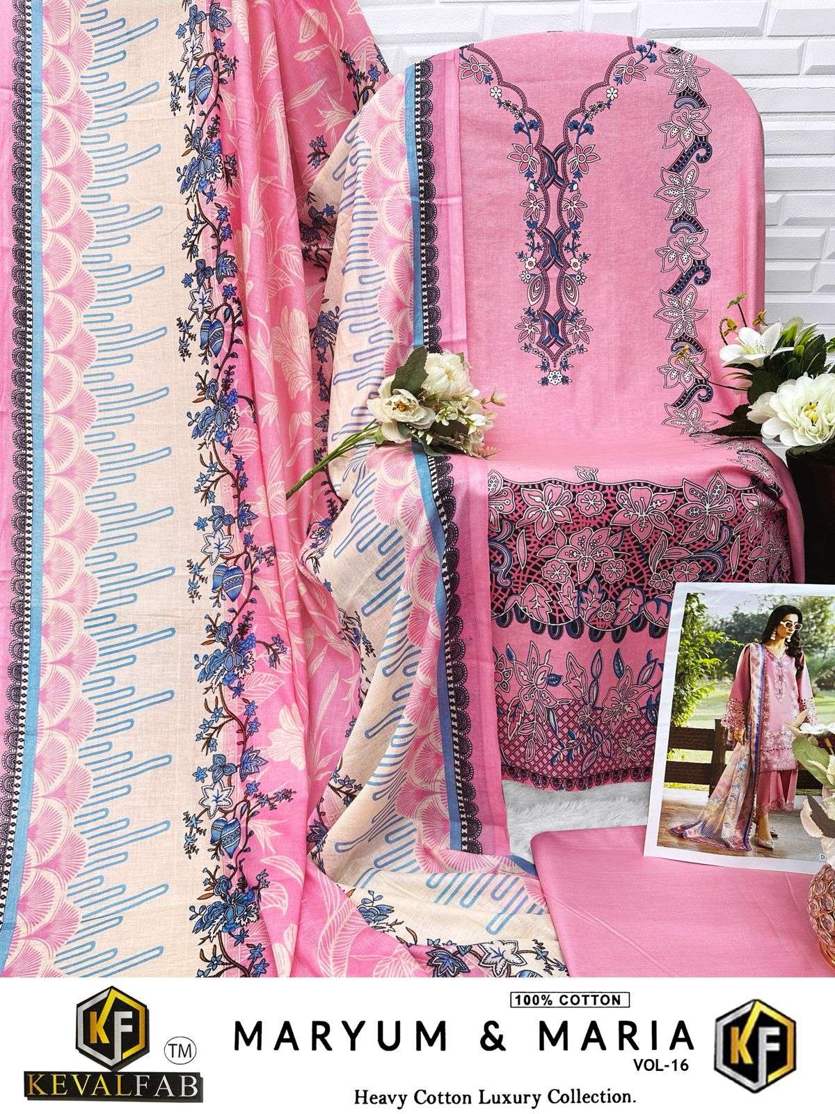 KEVAL FAB MARYUM & MARIA VOL 16