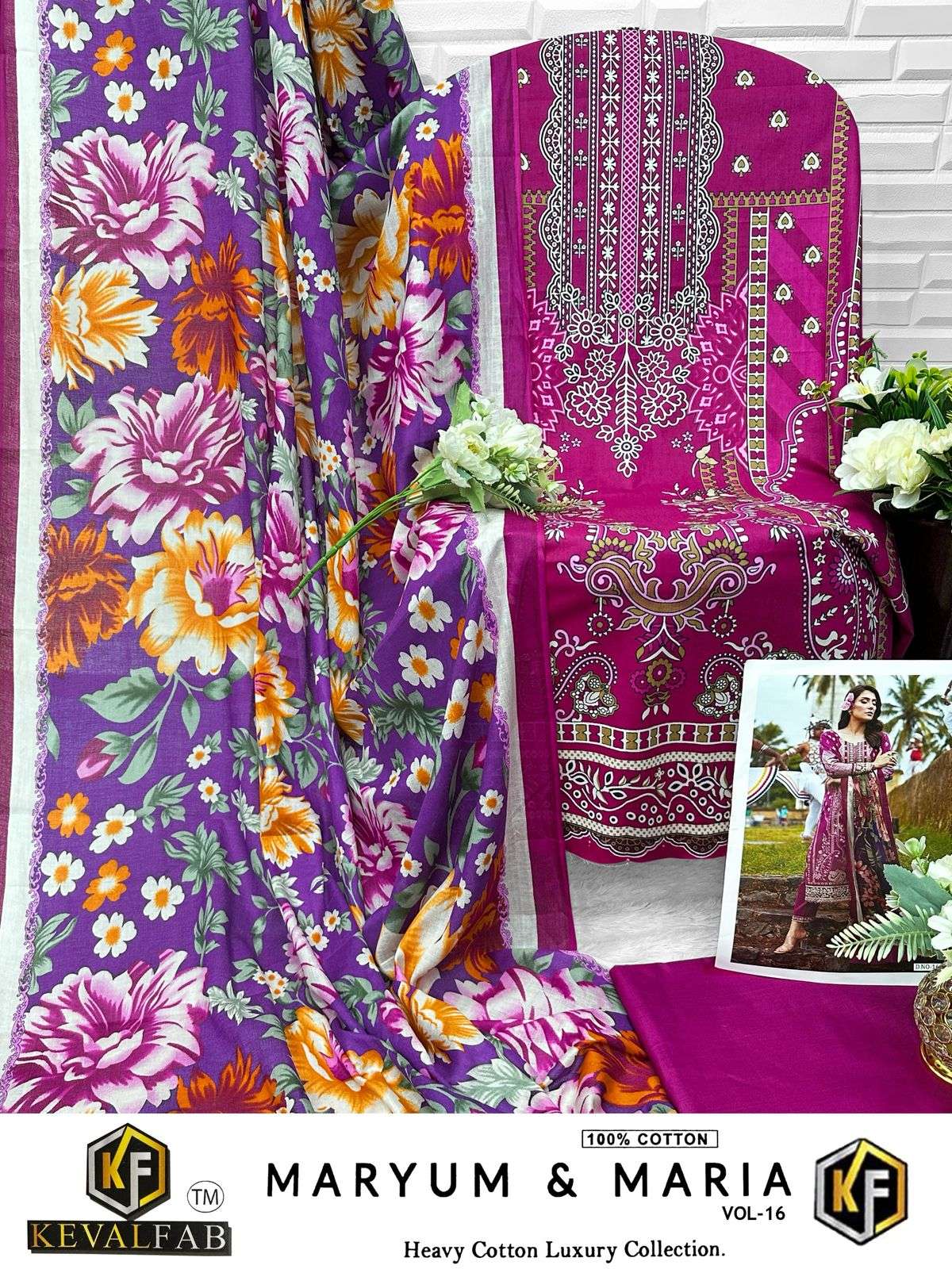 KEVAL FAB MARYUM & MARIA VOL 16