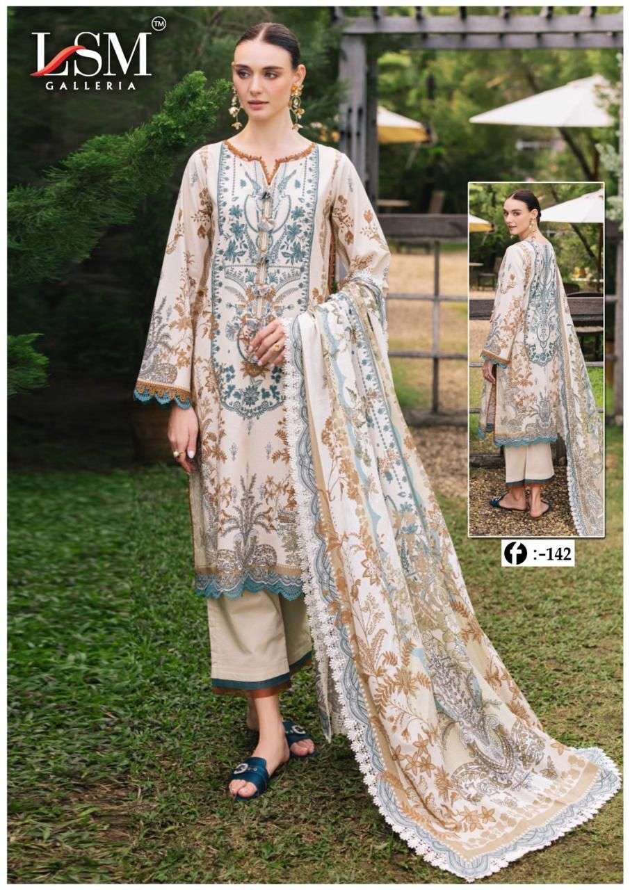 LSM GALLERIA FIRDOUS QUEEN LAWN VOL 14 READY MADE COLLECTION