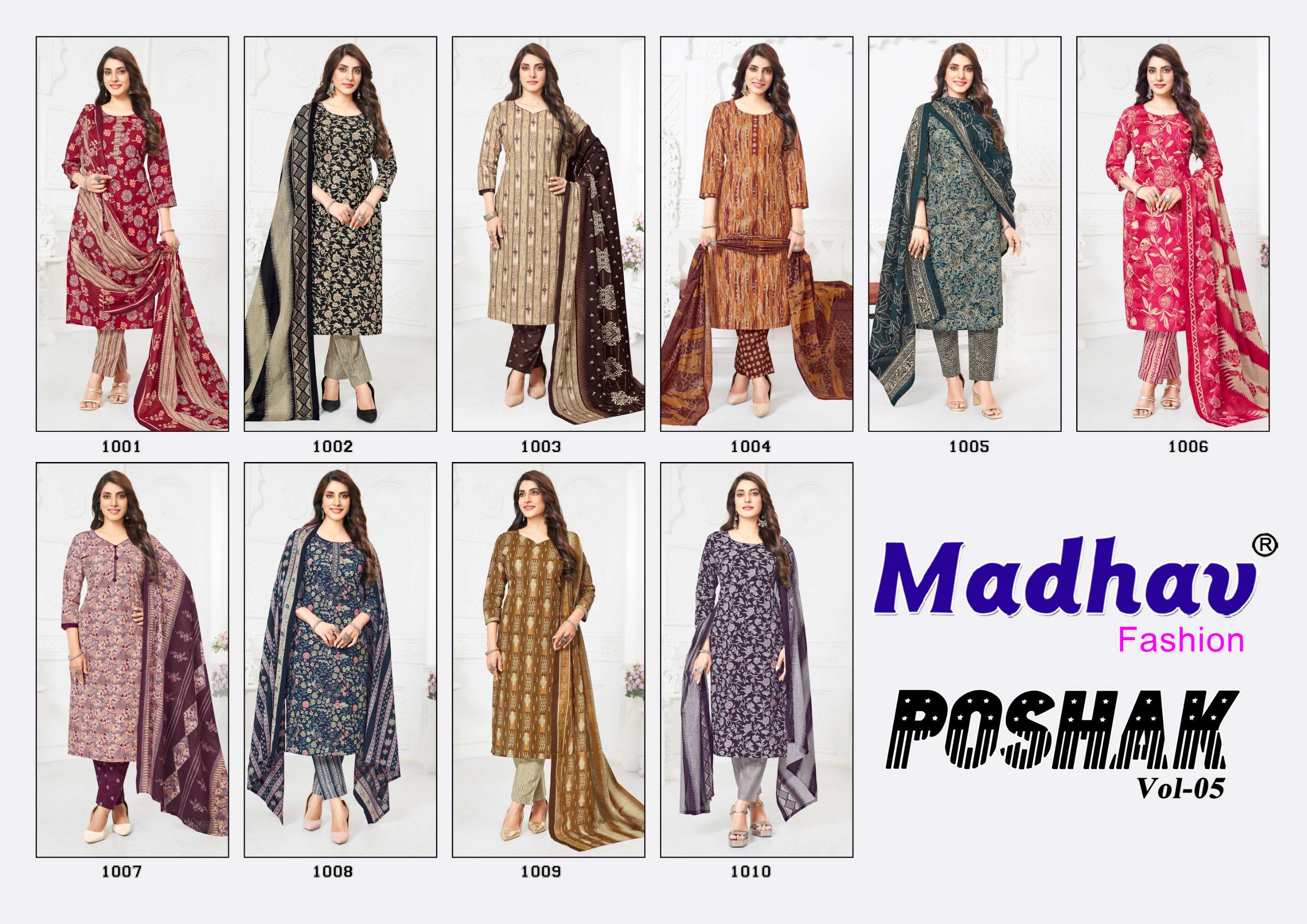 MADHAV FASHION POSHAK VOL 5