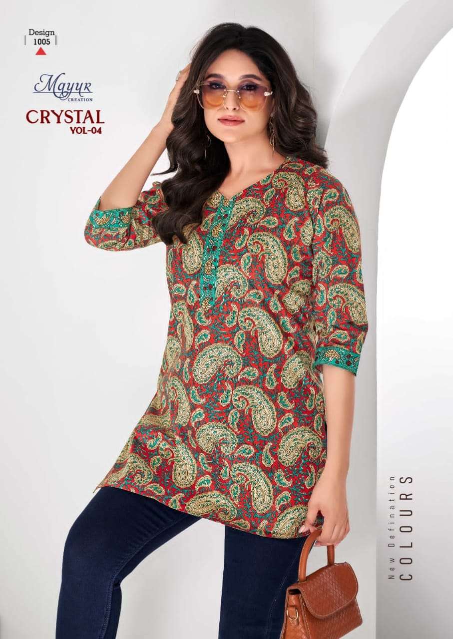 MAYUR CREATION CRYSTAL VOL 4 