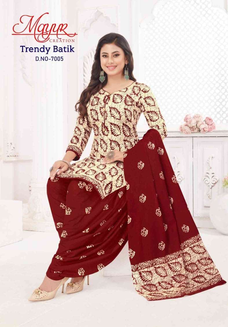 MAYUR CREATION TRENDY BATIK VOL 7 