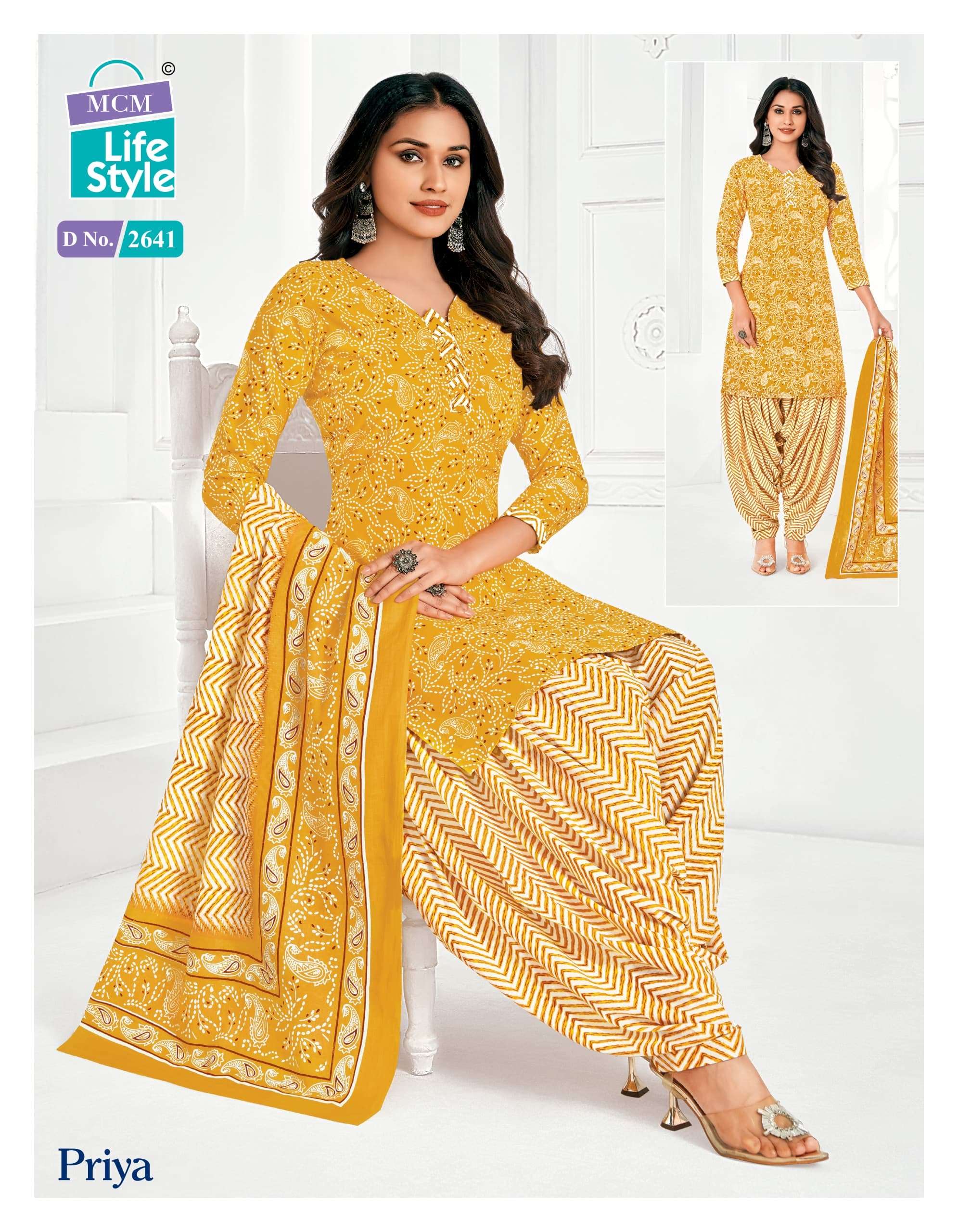 MCM LIFESTYLE PRIYA VOL 26 STITCHED COLLECTION 