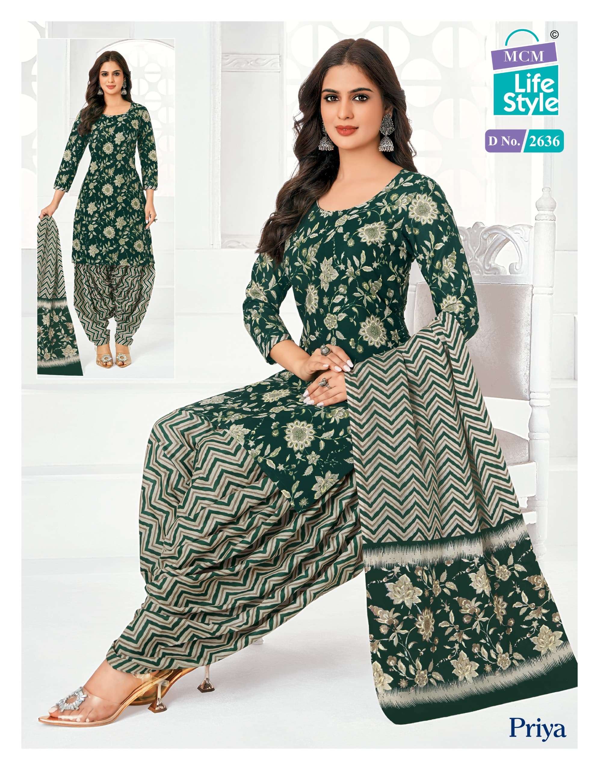 MCM LIFESTYLE PRIYA VOL 26 STITCHED COLLECTION 