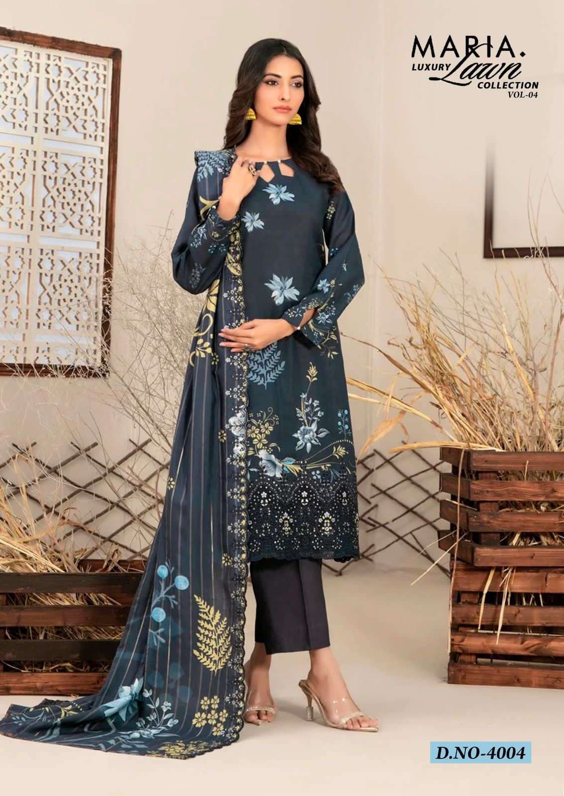 MISS WORLD CHOICE MARIA LUXURY LAWN COLLECTION VOL 4