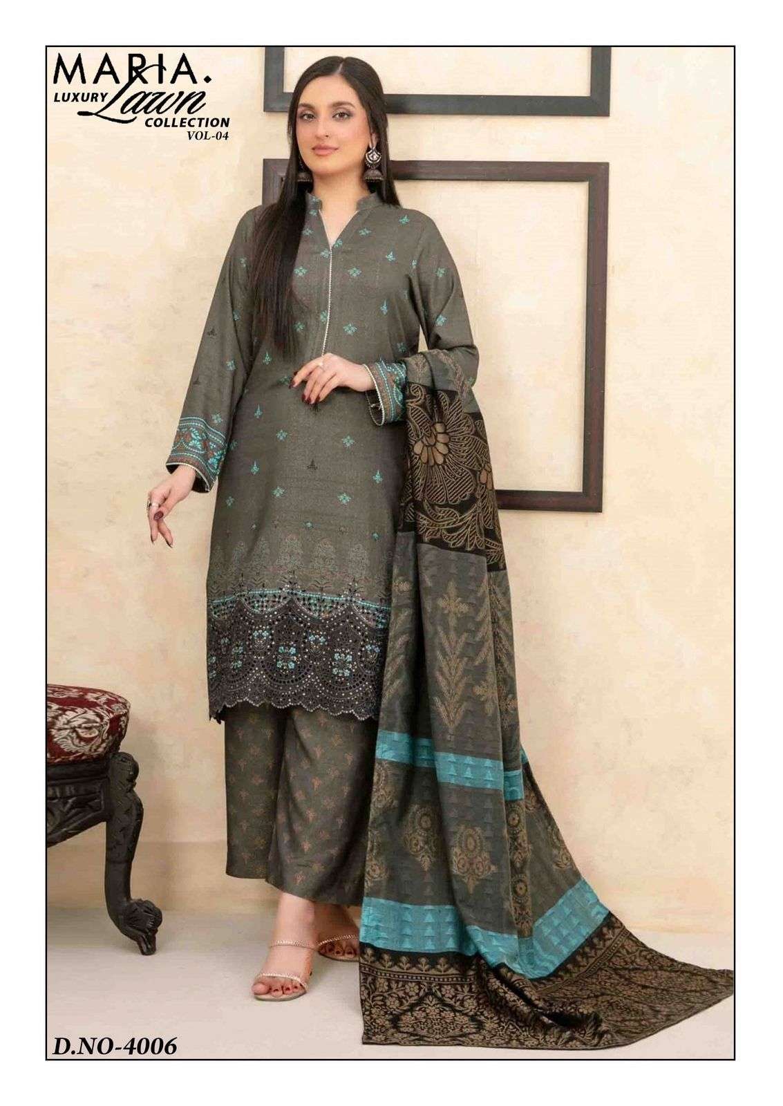 MISS WORLD CHOICE MARIA LUXURY LAWN COLLECTION VOL 4