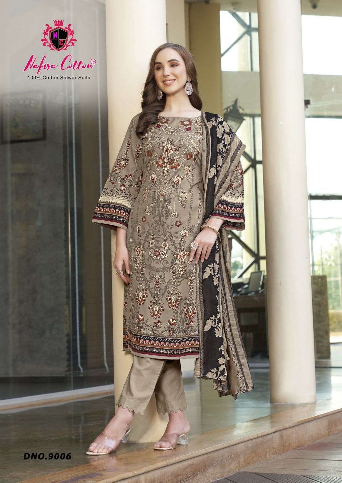 NAFISA COTTON MAHERA KARACHI SUITS VOL 9
