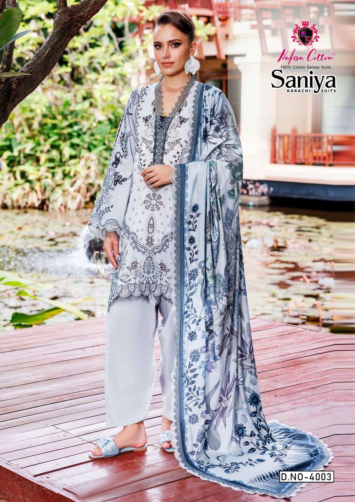 NAFISA COTTON SANIYA KARACHI SUITS VOL 4 