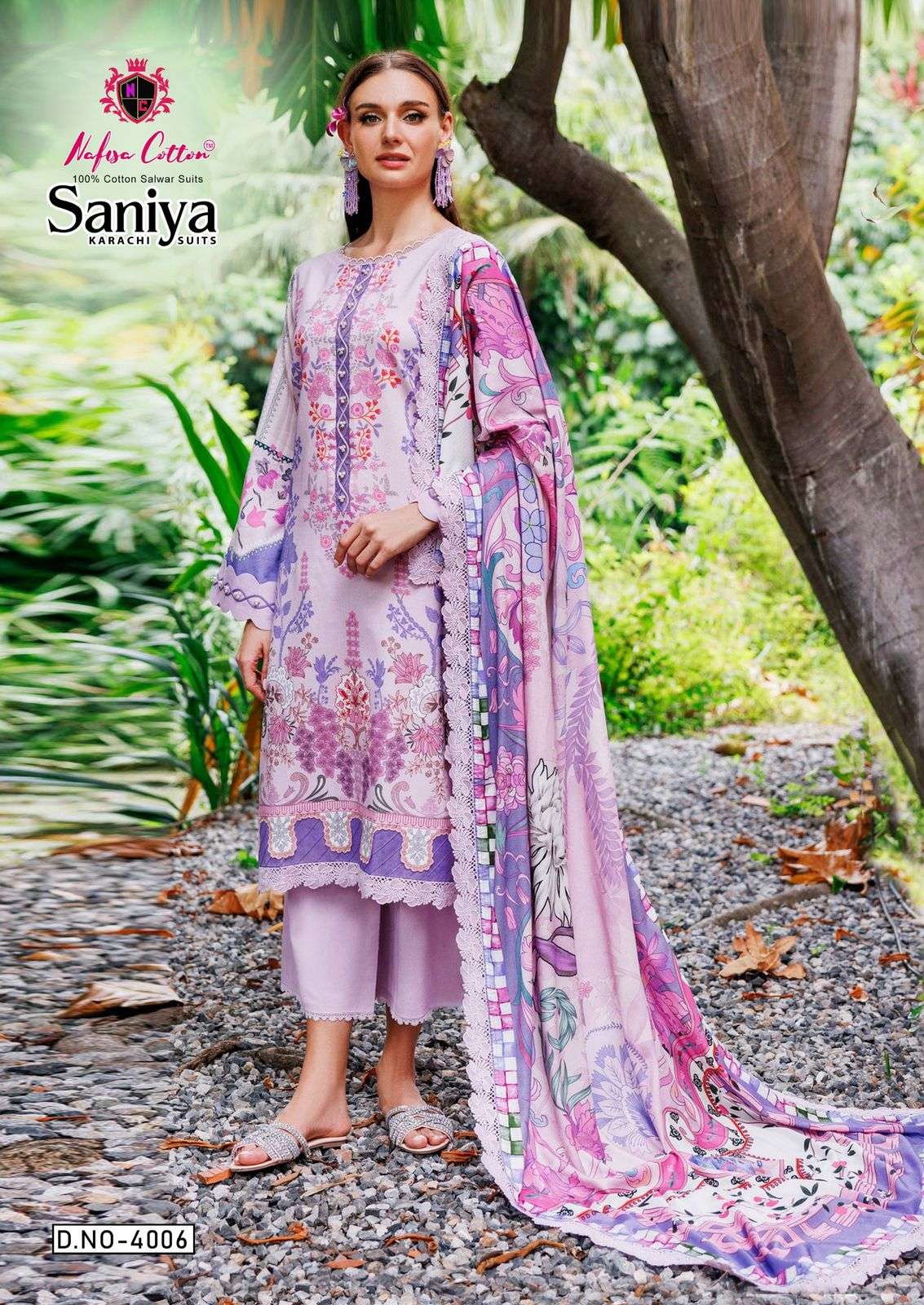 NAFISA COTTON SANIYA KARACHI SUITS VOL 4 