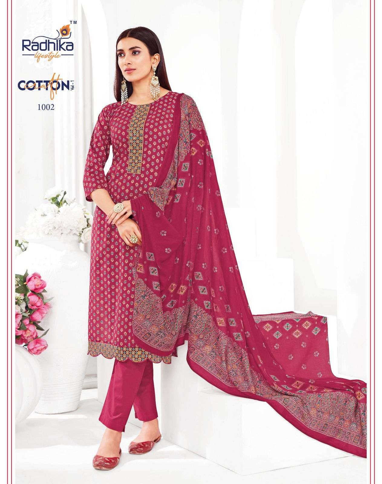 RADHIKA LIFE STYLE COTTON CRAFT VOL 1 