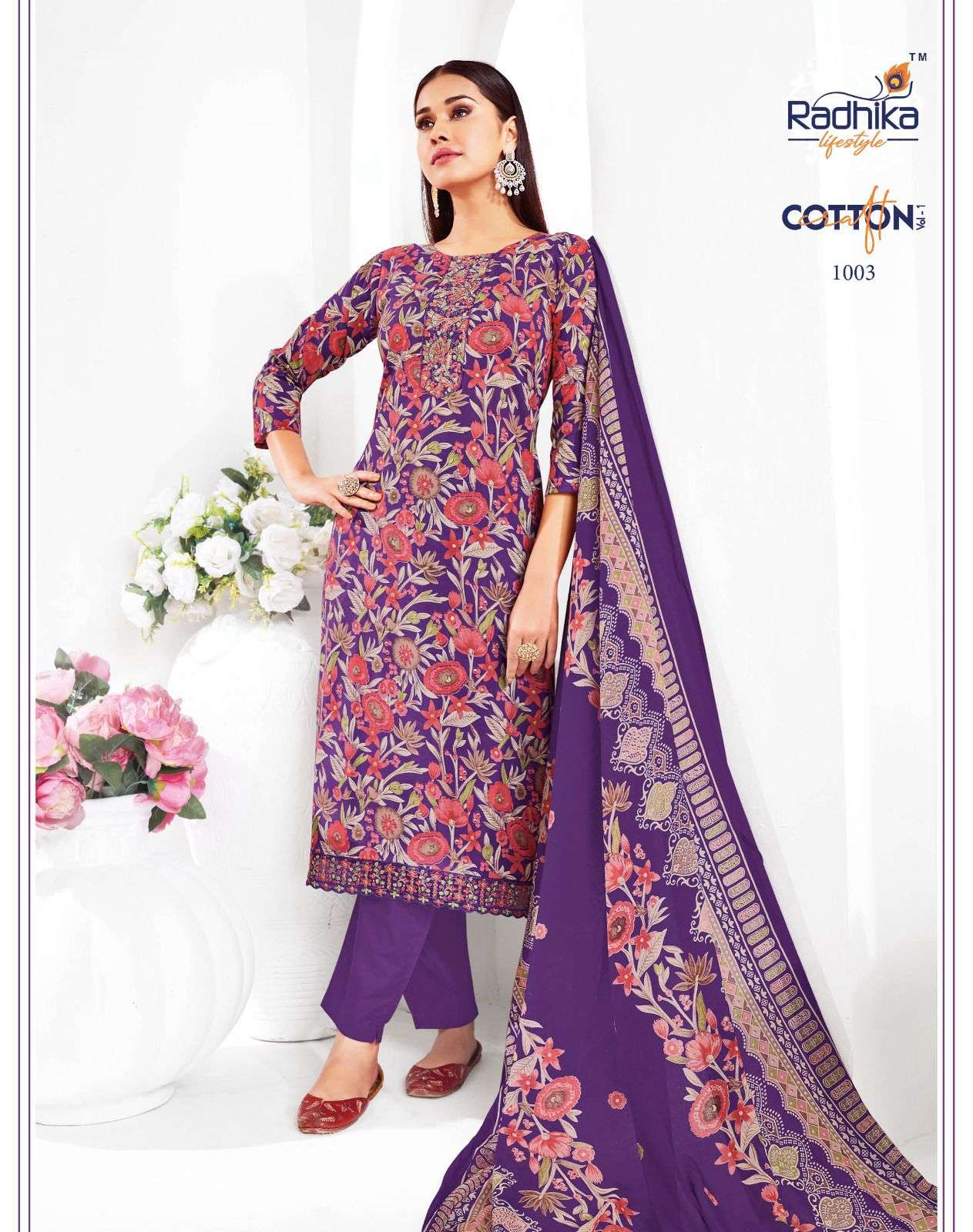 RADHIKA LIFE STYLE COTTON CRAFT VOL 1 