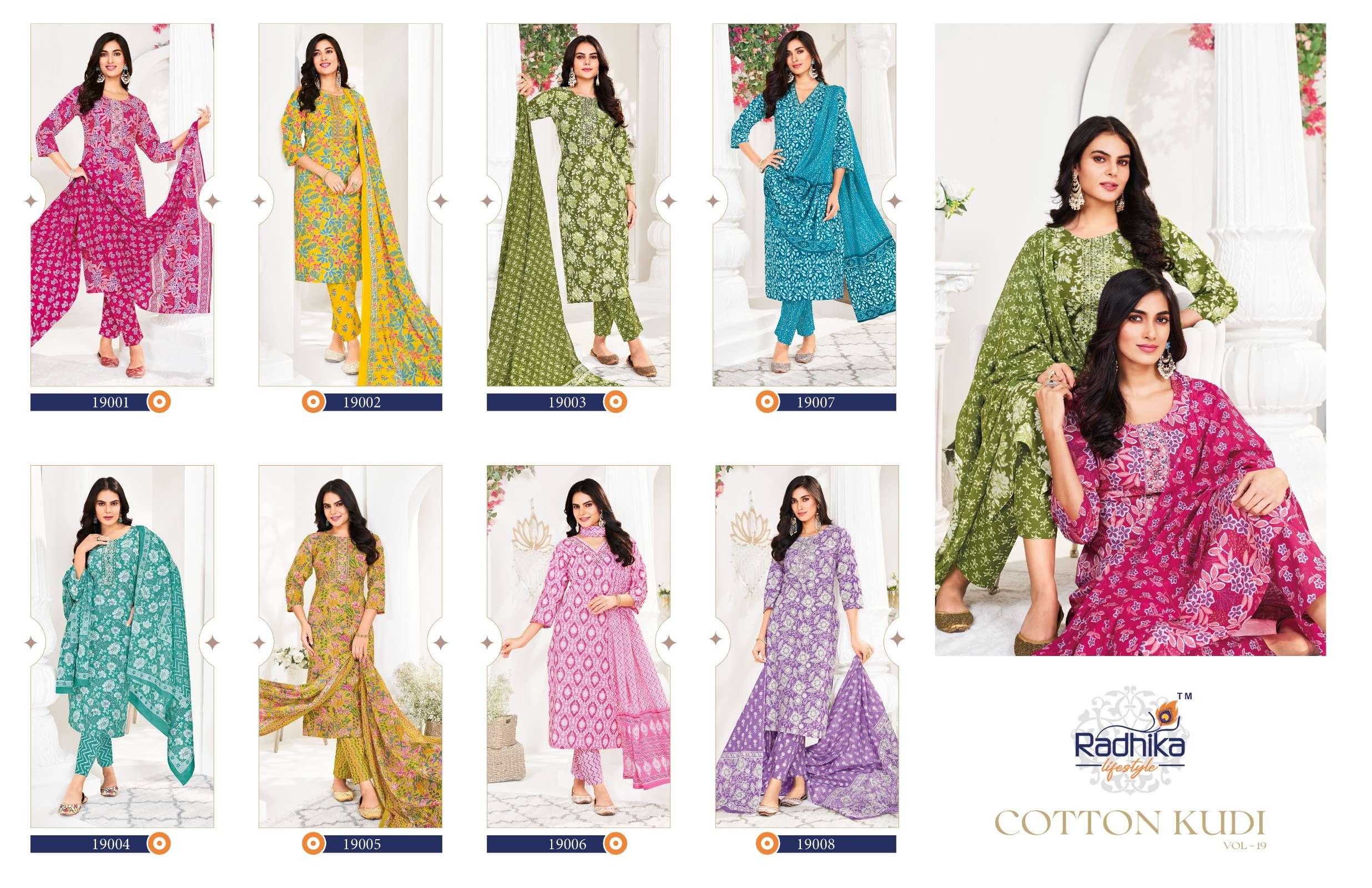 RADHIKA LIFESTYLE COTTON KUDI VOL 19