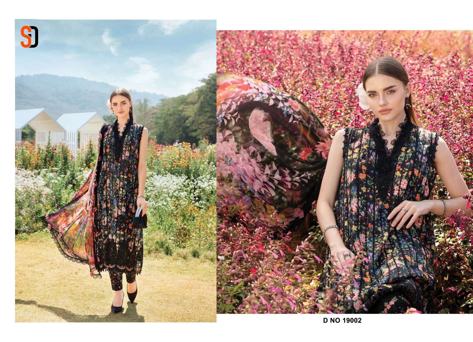 SHARADDHA DESIGNER MARIA B CHIKANKARI COTTON COLLECTION VOL 19