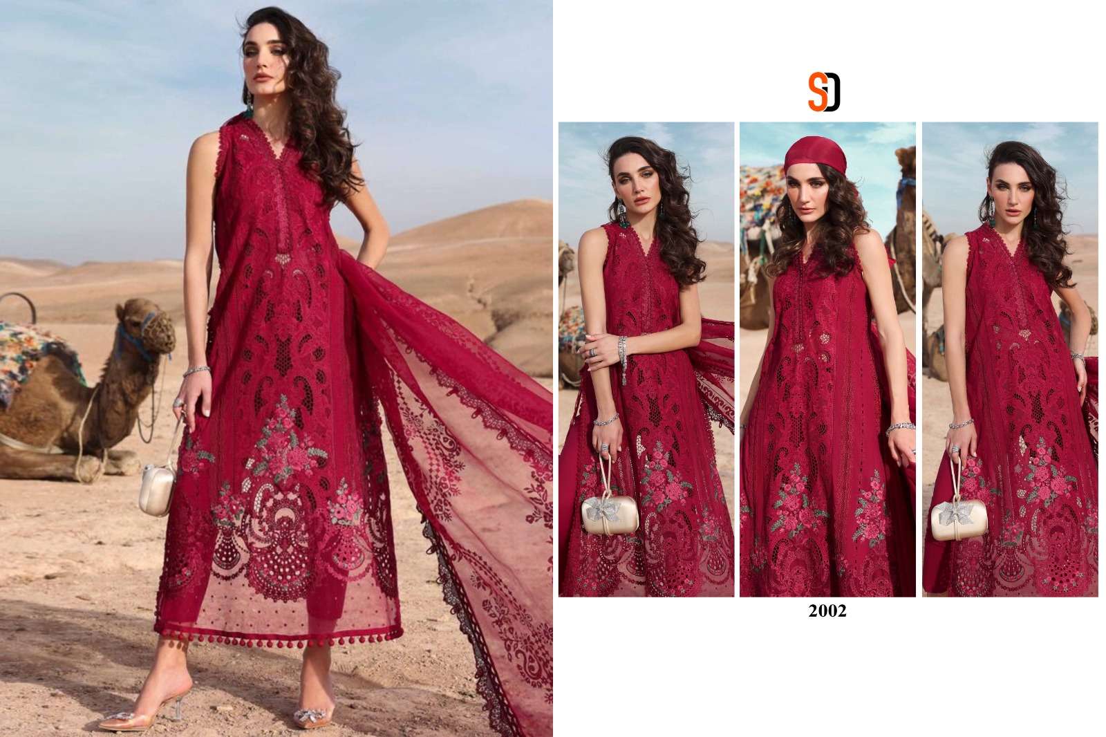 SHRADDHA DESIGNER MARIA B LAWN VOL 2