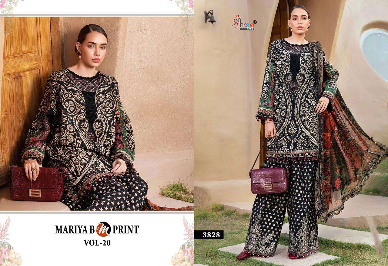 SHREE FAB MARIYA B MPRINT VOL 20 