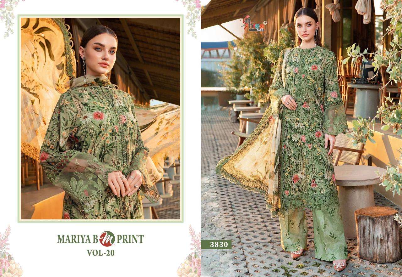 SHREE FAB MARIYA B MPRINT VOL 20 