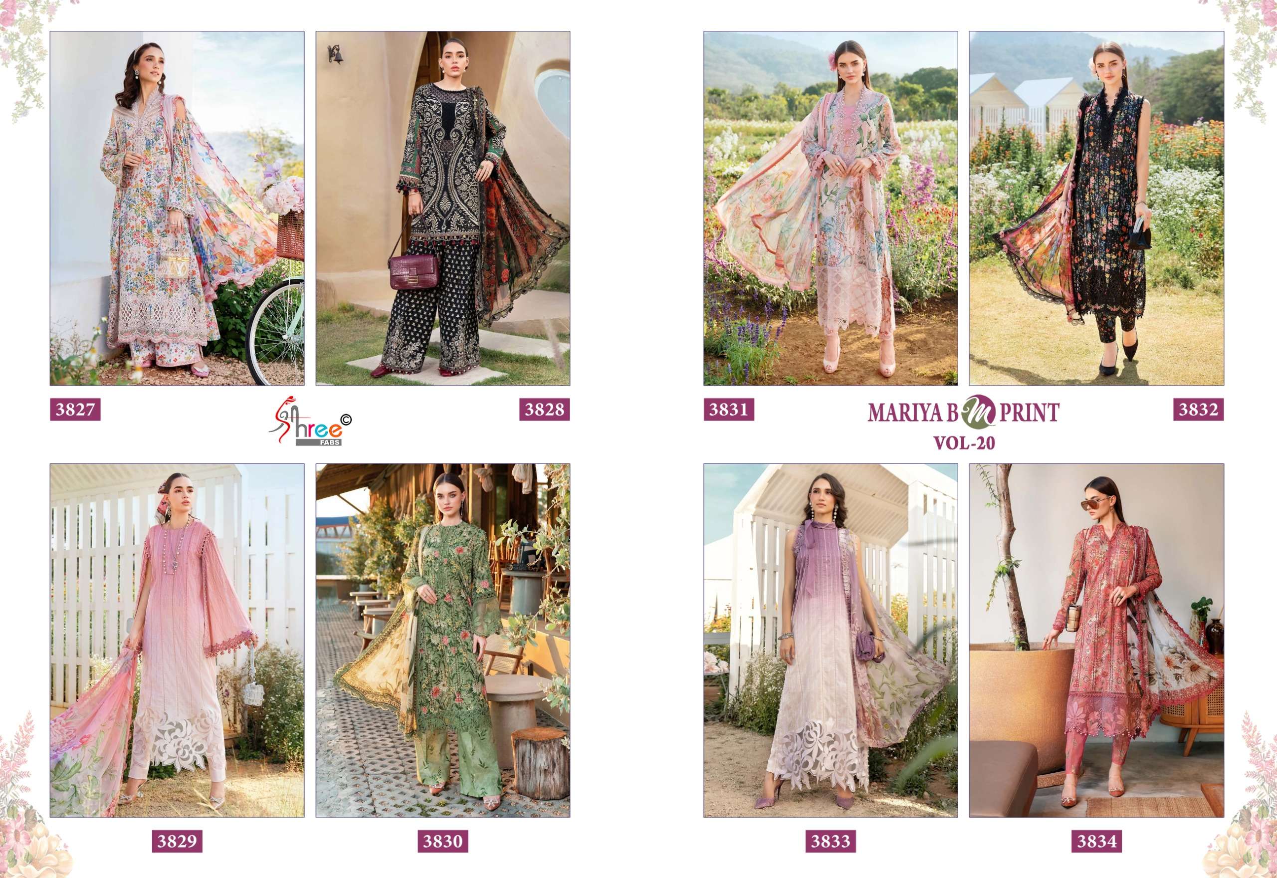 SHREE FAB MARIYA B MPRINT VOL 20 