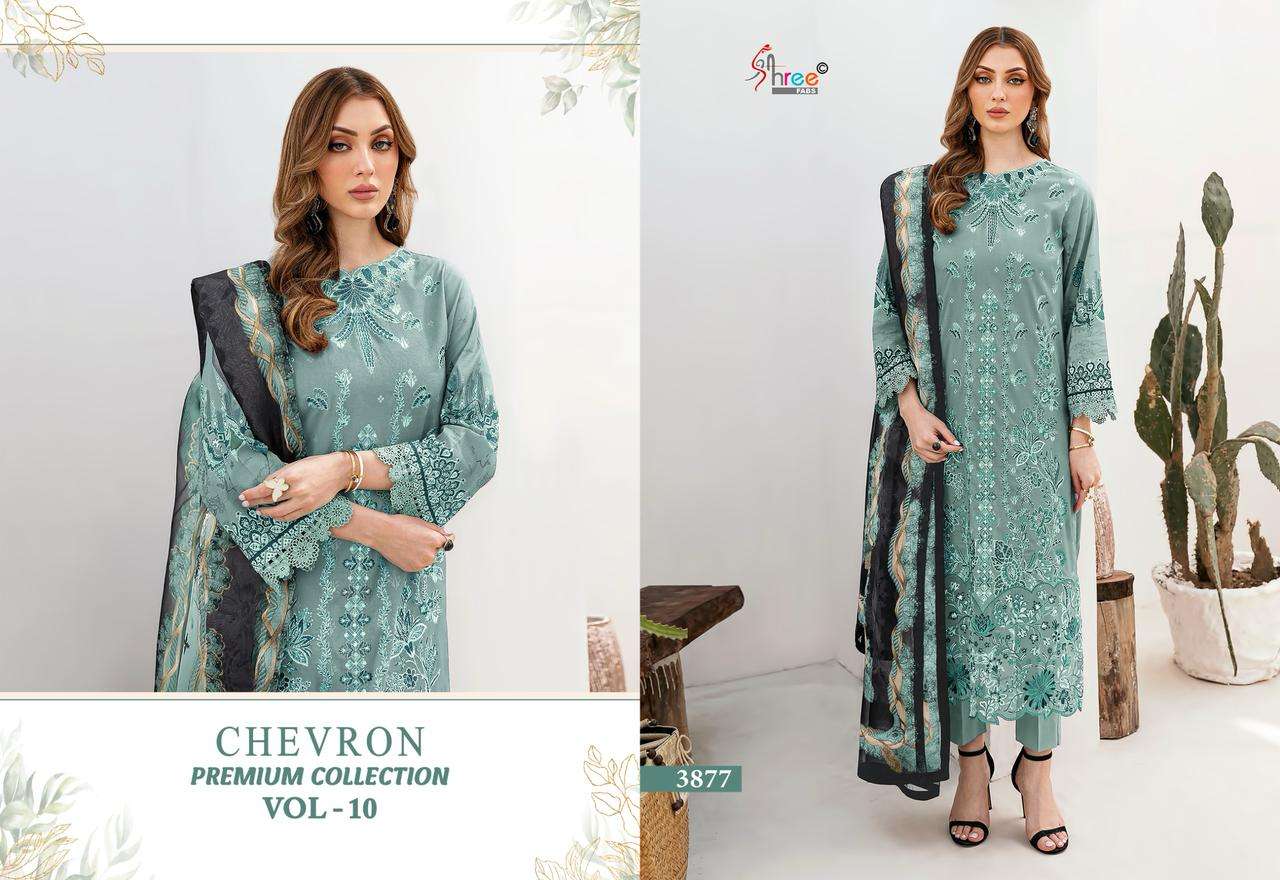 SHREE FABS CHEVRON PREMIUM COLLECTION VOL 10