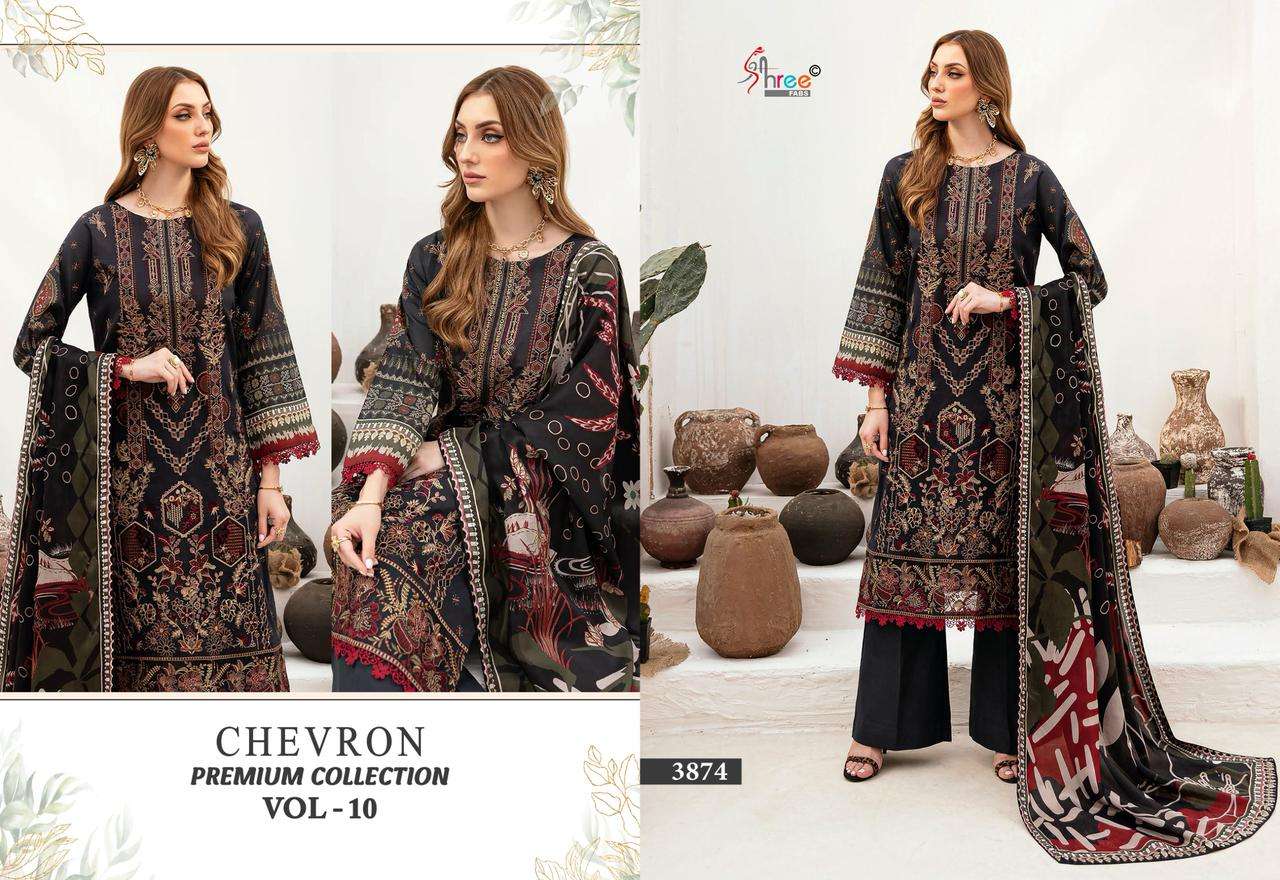SHREE FABS CHEVRON PREMIUM COLLECTION VOL 10