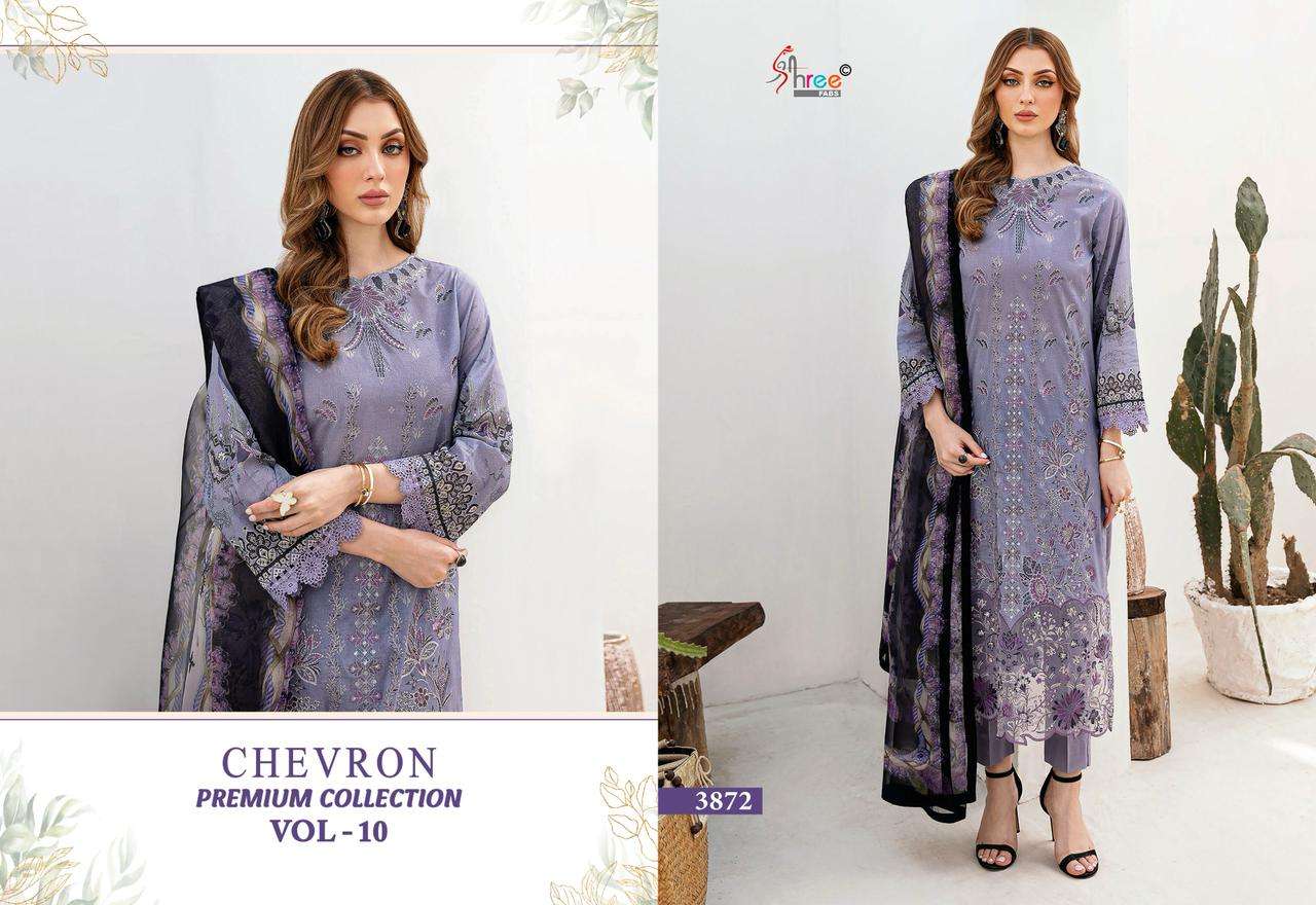 SHREE FABS CHEVRON PREMIUM COLLECTION VOL 10