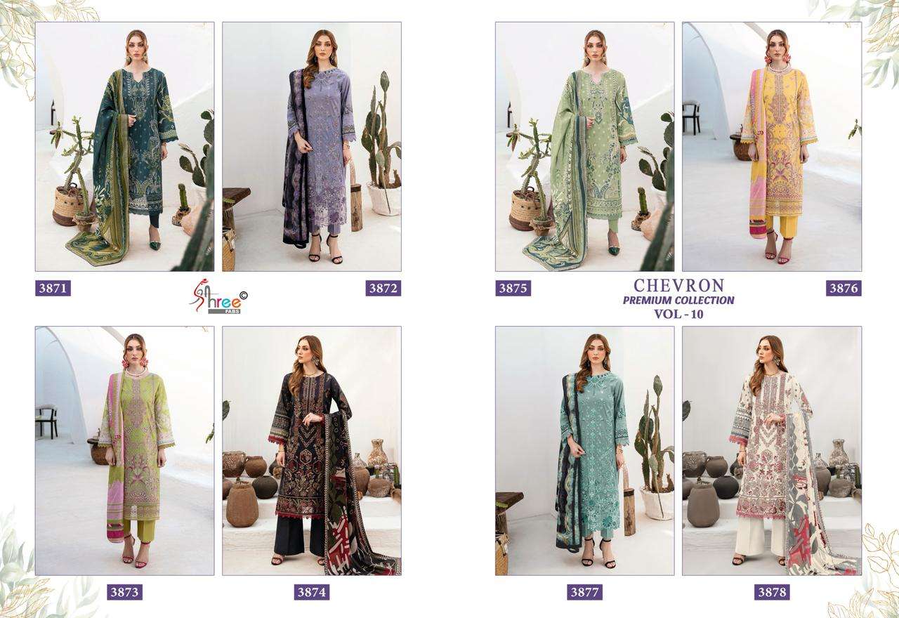 SHREE FABS CHEVRON PREMIUM COLLECTION VOL 10