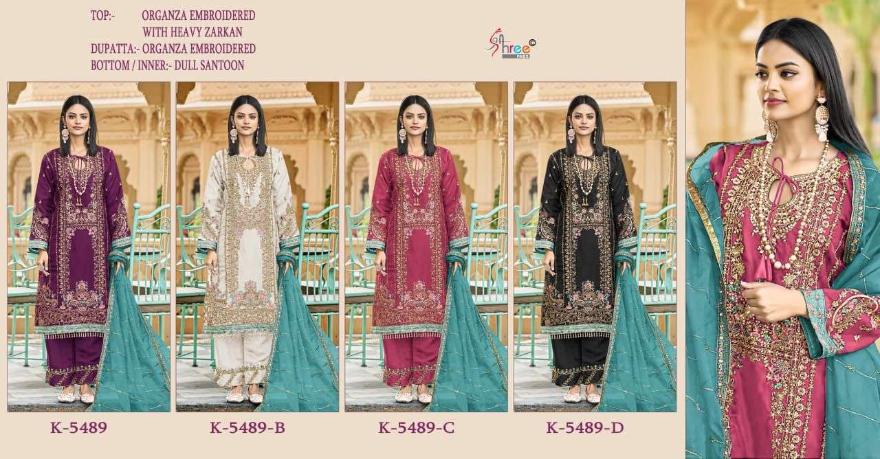 SHREE FABS K 5489