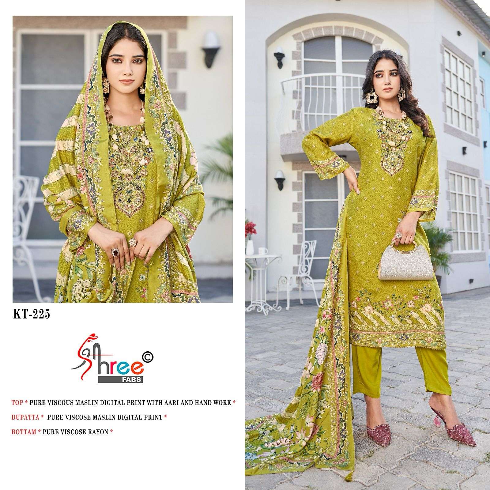 SHREE FABS KT 225