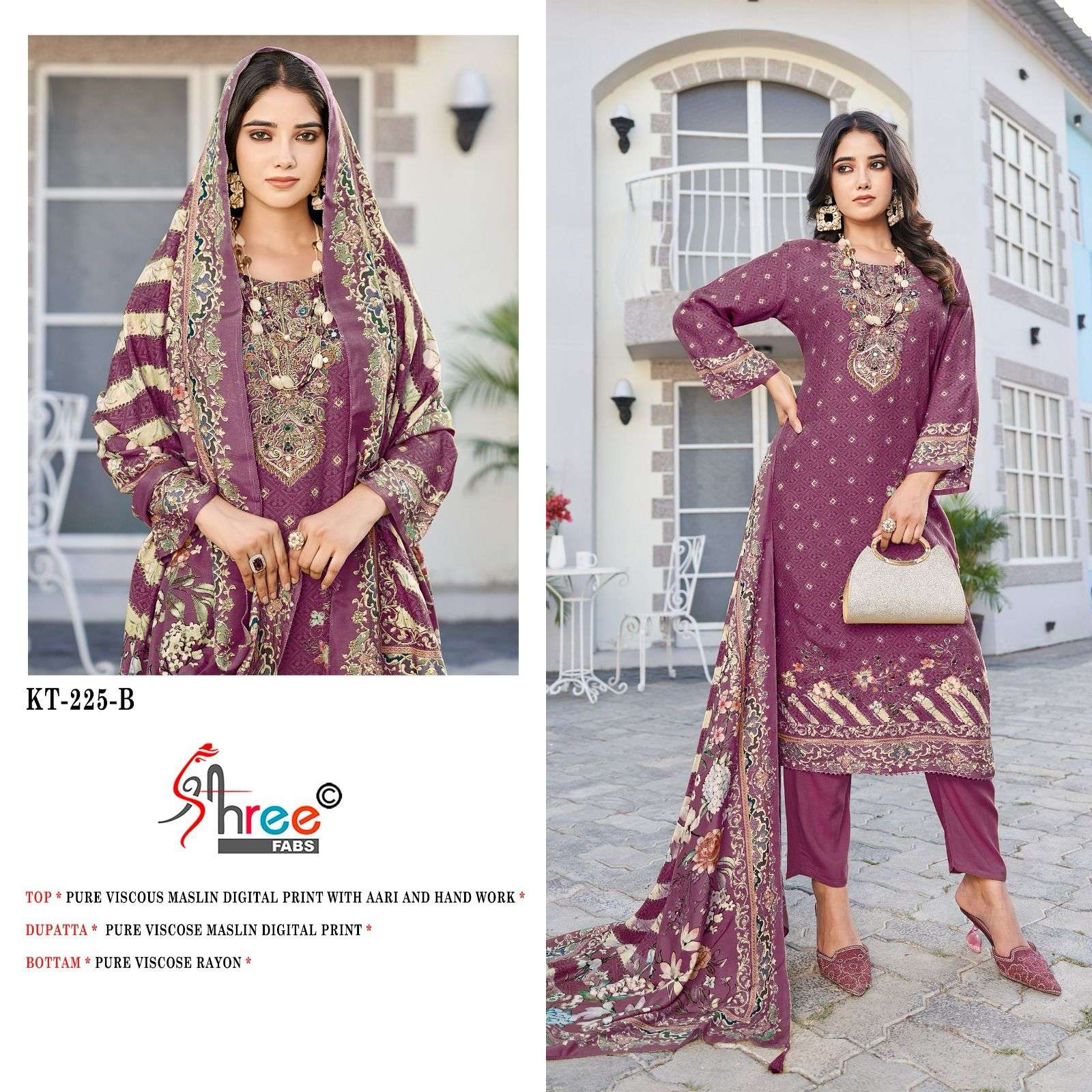 SHREE FABS KT 225