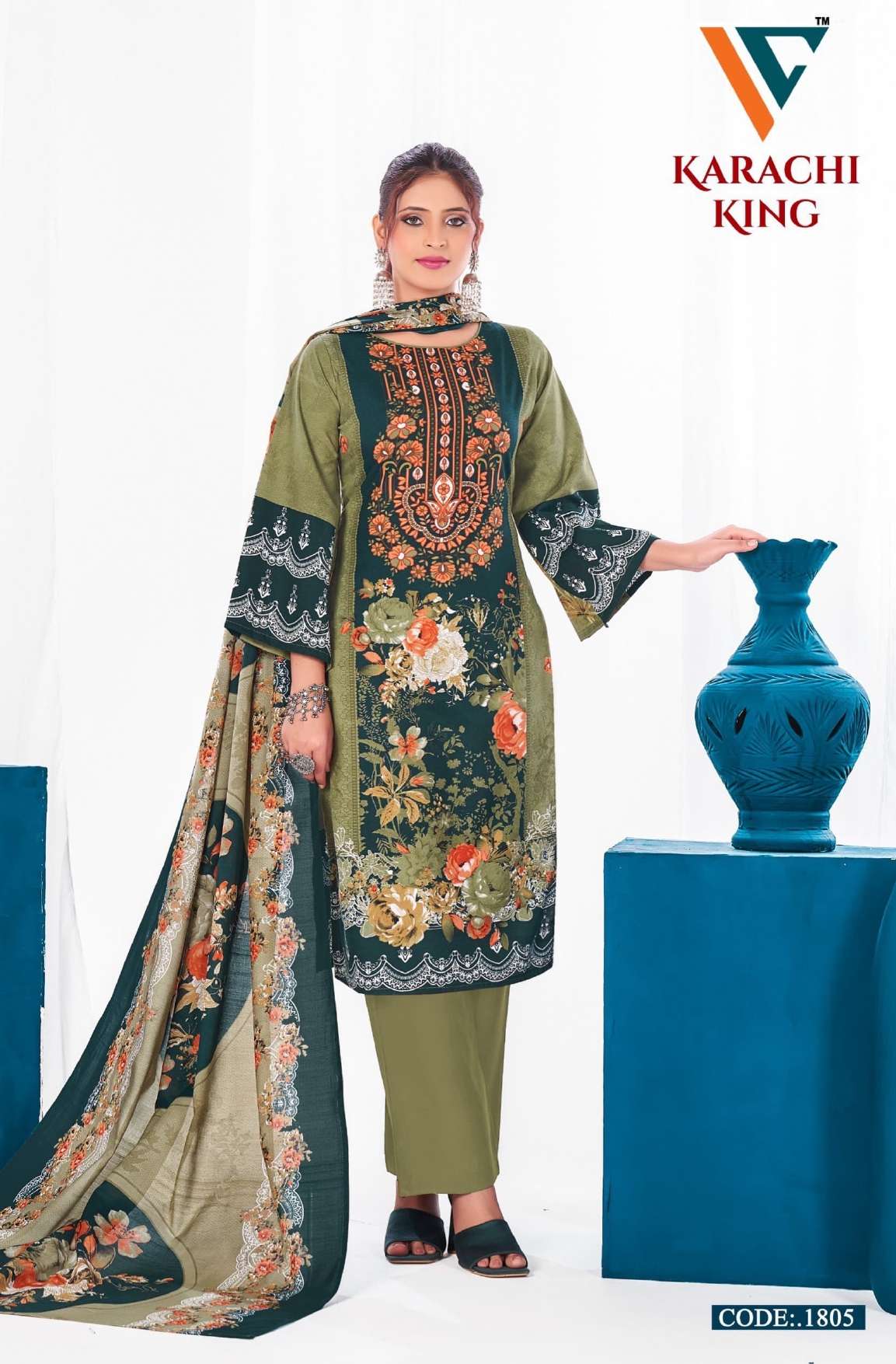 VANDANA‎‎‎ CREATION KARACHI KING VOL 18