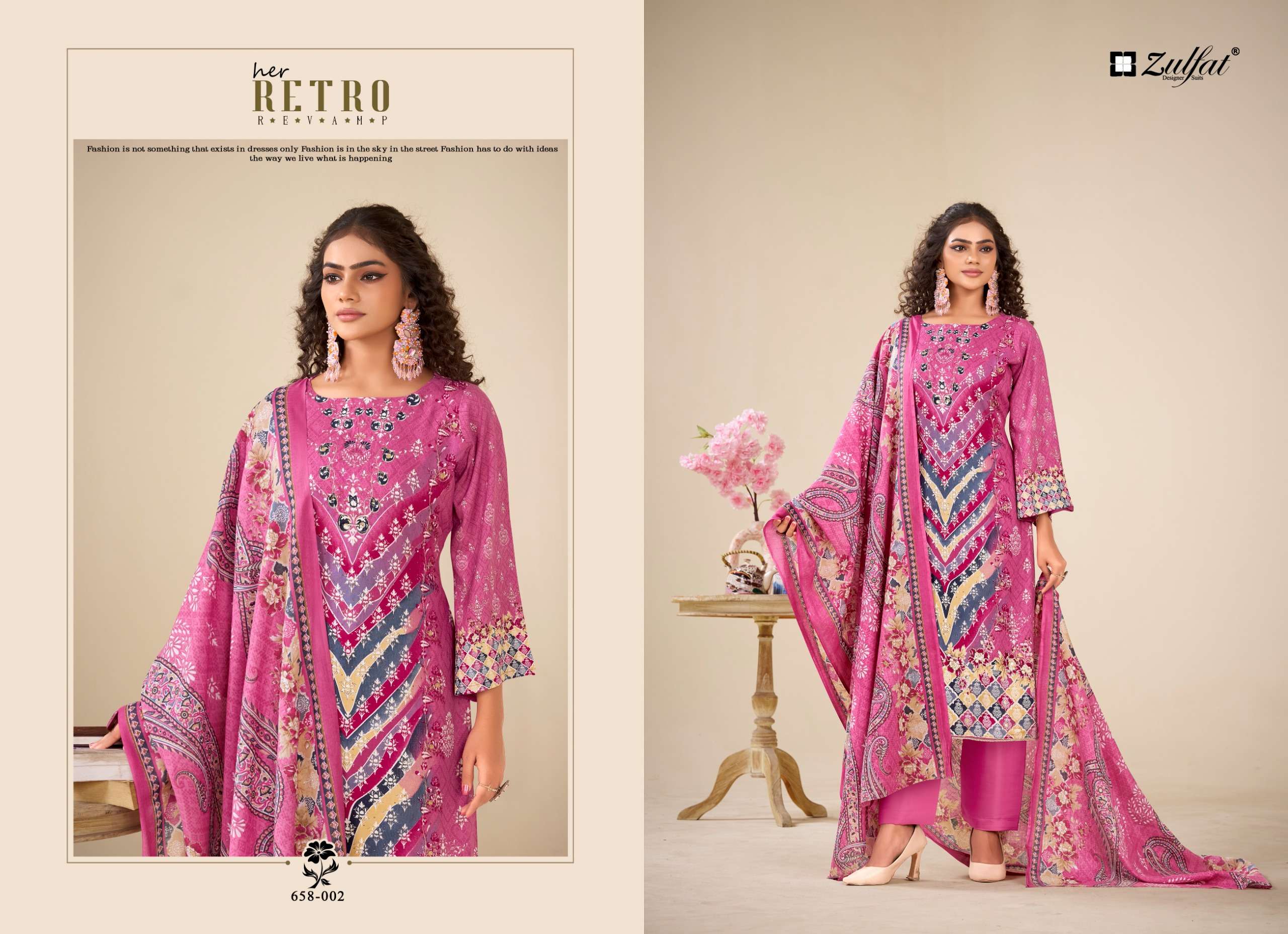 ZULFAT DESIGNER SUITS AAYAT VOL 16