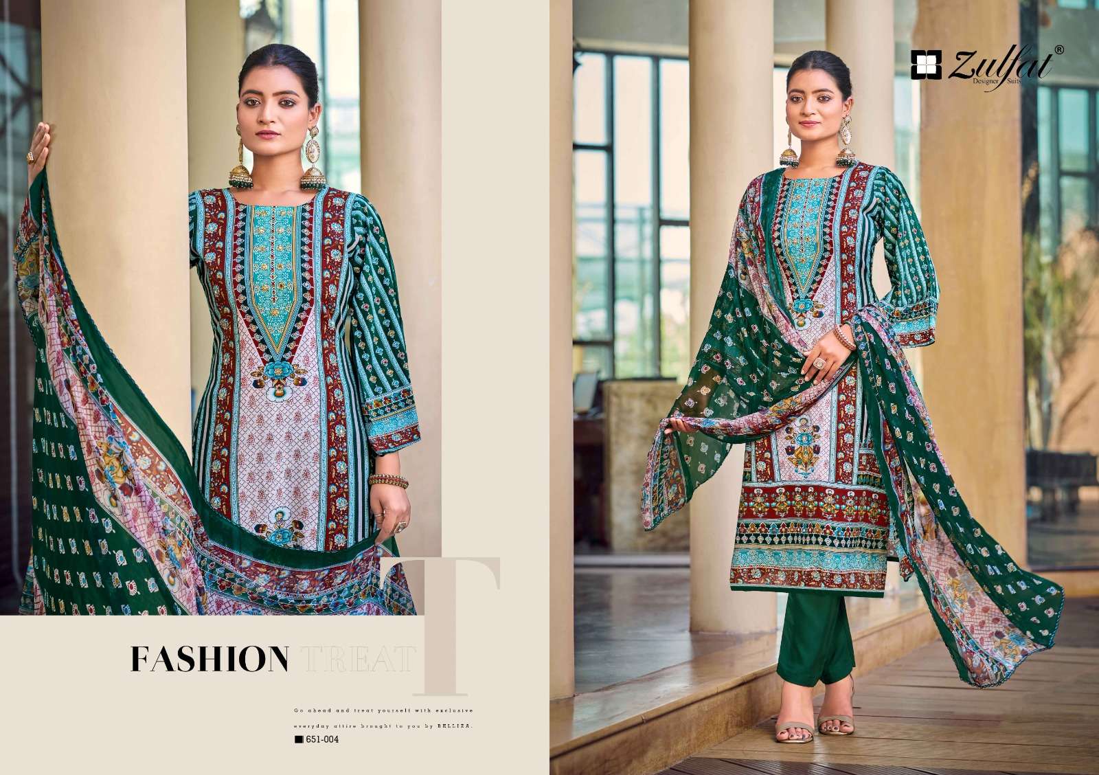 ZULFAT DESIGNER SUITS NAFISA 